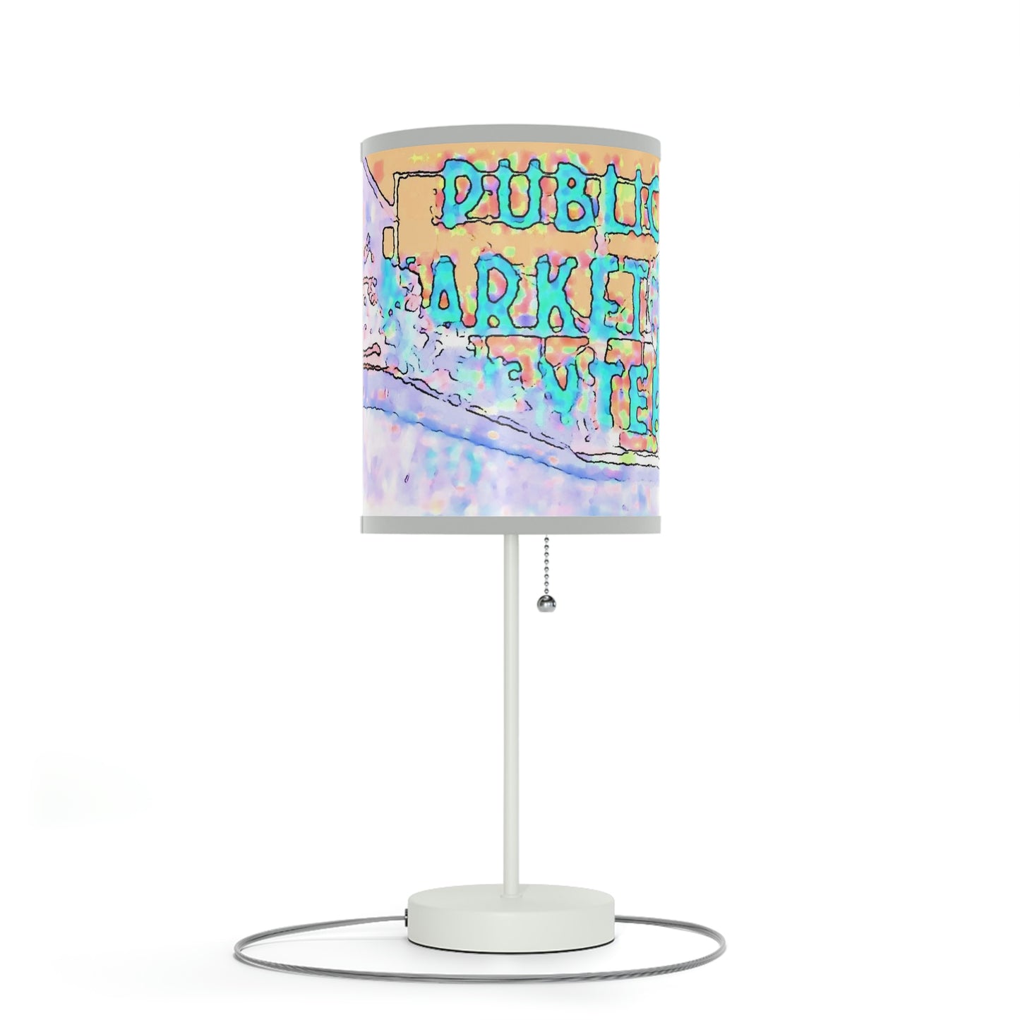 Lamp on a Stand, US|CA plug ... A Little Bit Of Seattle's Public Market "To Light Things Up" ... Seattle, 2013.