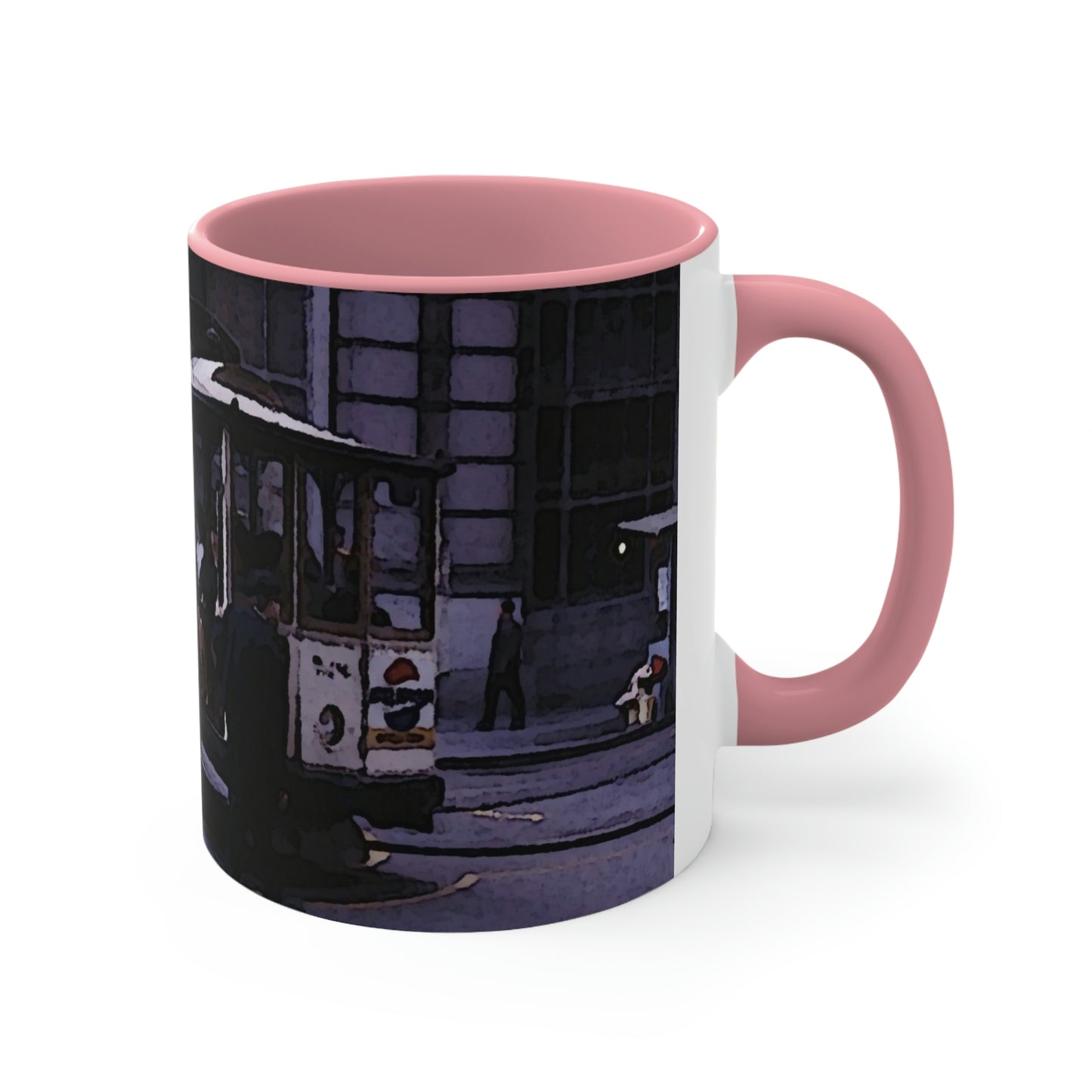 Accent Coffee Mug, 11oz ... San Francisco ... 'Rice-A-Roni-A-San Francisco Treat' ... "A Cable Car Classic" ... Family Archives: 1973 ... Original Works ...