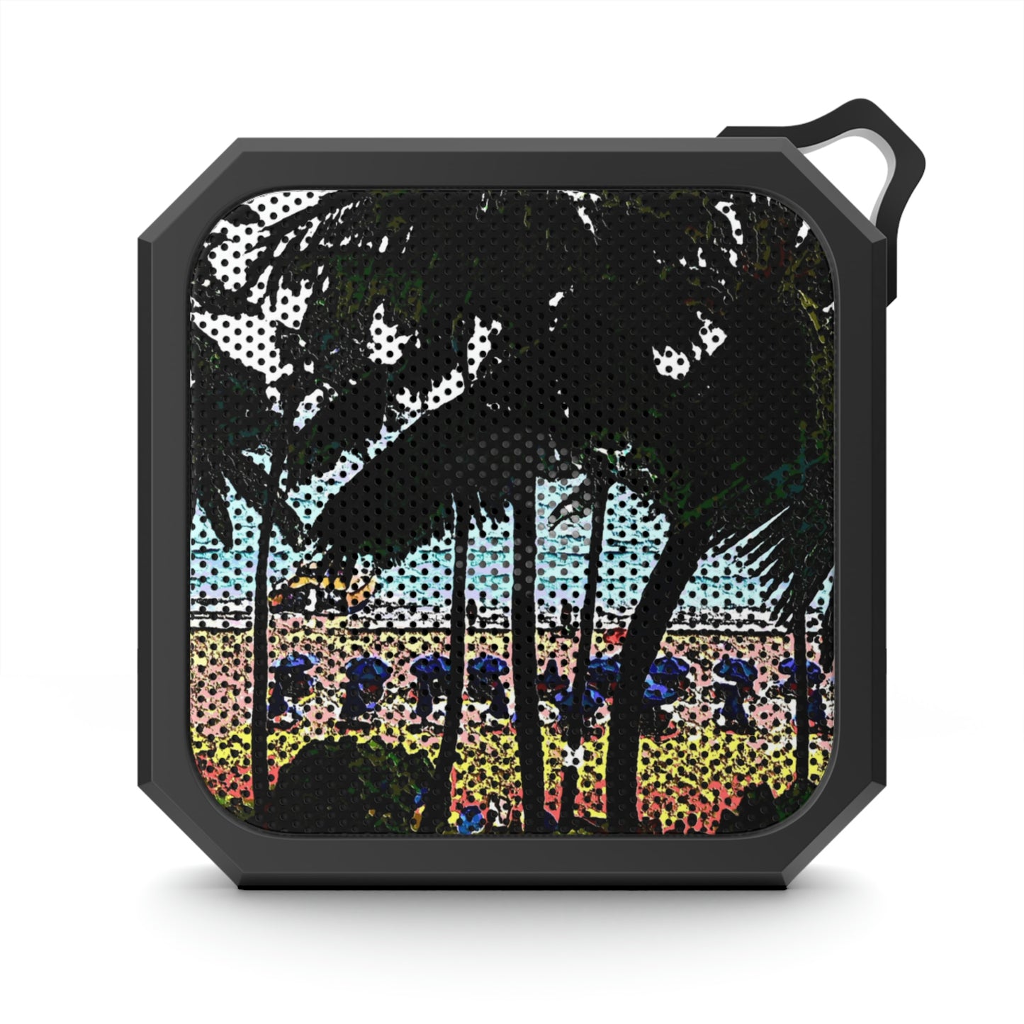 Blackwater Outdoor Bluetooth Speaker ... "A Beautiful Beach Amongst The Palms" ... The Outrigger Waikiki, Honolulu, Oahu ... Original Works ...