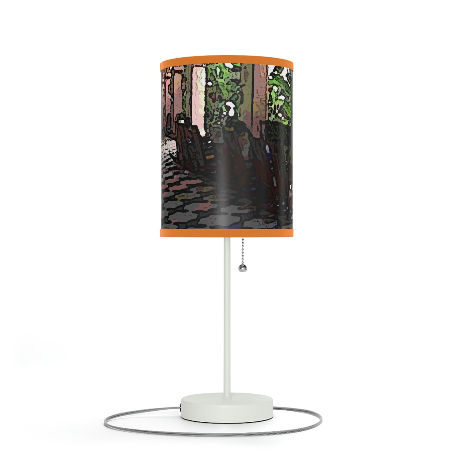 Lamp on a Stand, US|CA plug ...Lanai & Rocking Chairs At: 'The Pink Palace' ... The Royal Hawai'ian ... Honolulu, HI ... '27Oct2014' ... Original Works ...