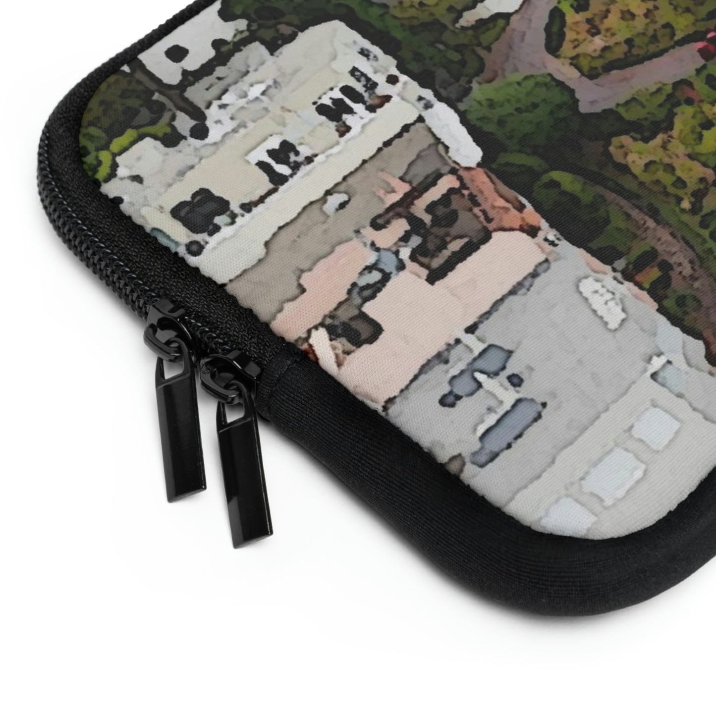 Laptop Sleeve ... A Crazy Street ... 'Eight Winding Curve-Switchbacks' ... "Lombard Street, San Francisco, CA' ... Family Archives: 1970's ... Original Works ...