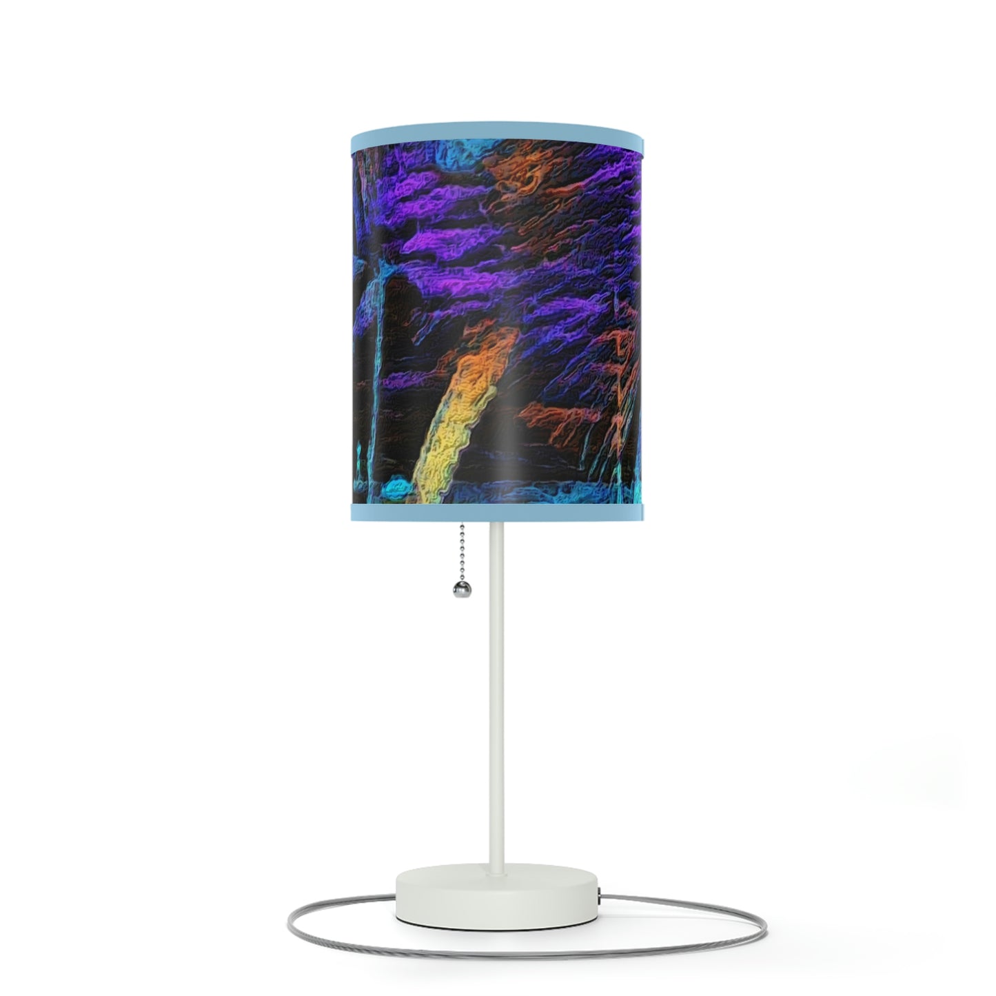 Lamp on a Stand, US|CA plug ... "The Royal Hawai'ian: Waikiki Beach_Beach" ... Honolulu, HI ... Ocotber 2014 (Halloween) ... Original Works ...