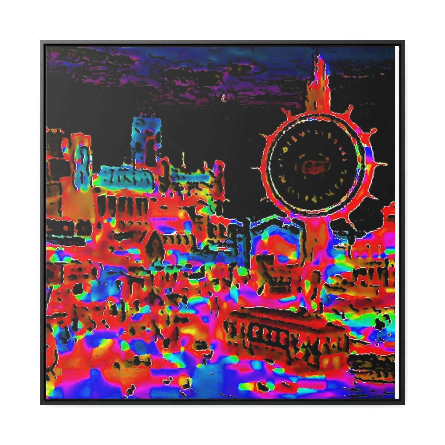 Gallery Canvas Wraps, Square Frame ... "No.9 Fishermen's Grotto - Fishermen's Wharf, SF, California" ... Family Archives: 1970's ... Original Works ...
