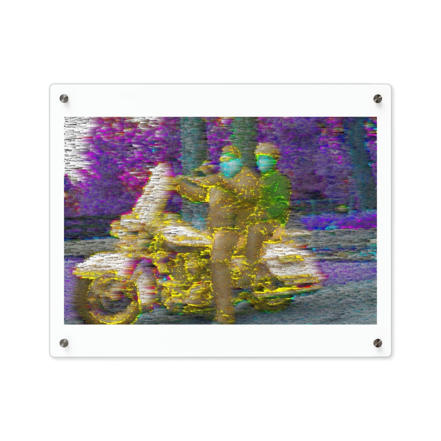 Acrylic Wall Art Panels ... "And 'I' Left His Dead A_s There By The Side-of-The-Road" ... Original Works ... (Grateful Dead: Me-And-My-Uncle)