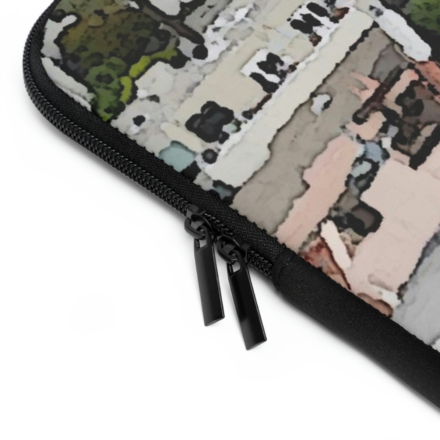 Laptop Sleeve ... A Crazy Street ... 'Eight Winding Curve-Switchbacks' ... "Lombard Street, San Francisco, CA' ... Family Archives: 1970's ... Original Works ...