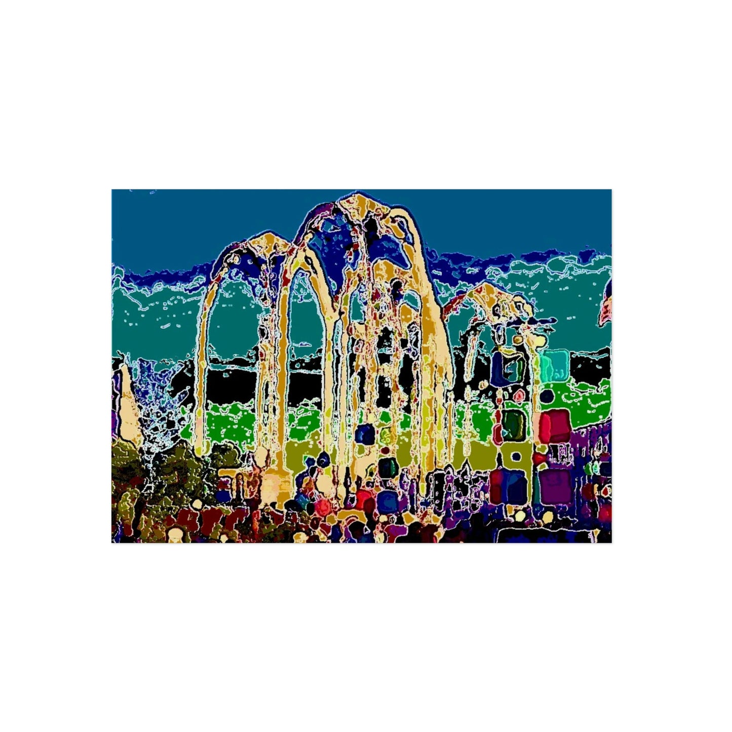 Aluminum Composite Panels ... "The Arches" ... Seattle World's Fair ... 'The Space Age' ... Seattle Center Fairgrounds ... 1962 ... Family Archives ... Original Works ...
