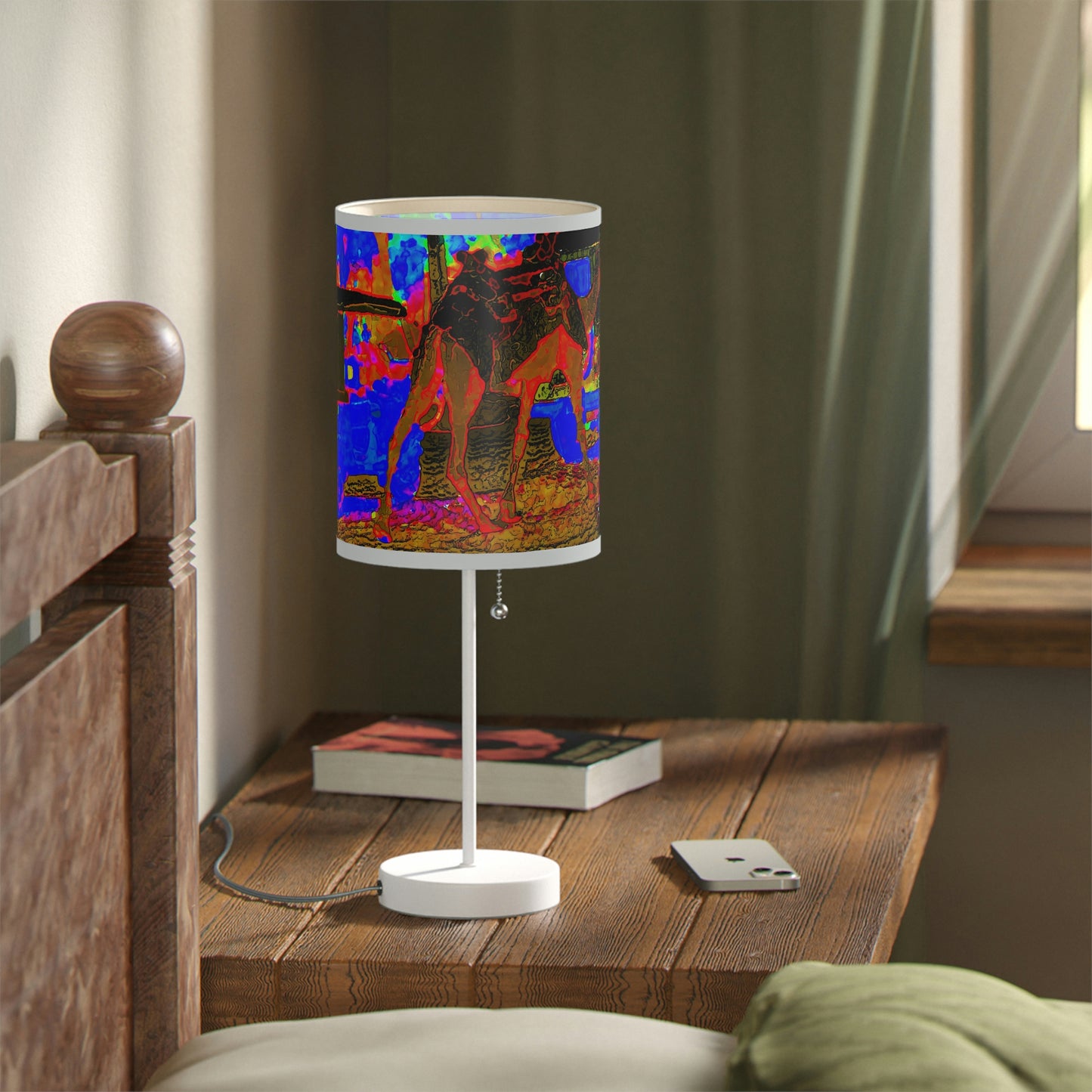 Lamp on a Stand, US|CA plug ... "Truckin'-Up-To-Buffalo ... 'Oops - Wrong Country' ... Truckin'-Up-To-New Delll -'E' ... " ... (Delhi, India) ... 5July2007. Original Works ...