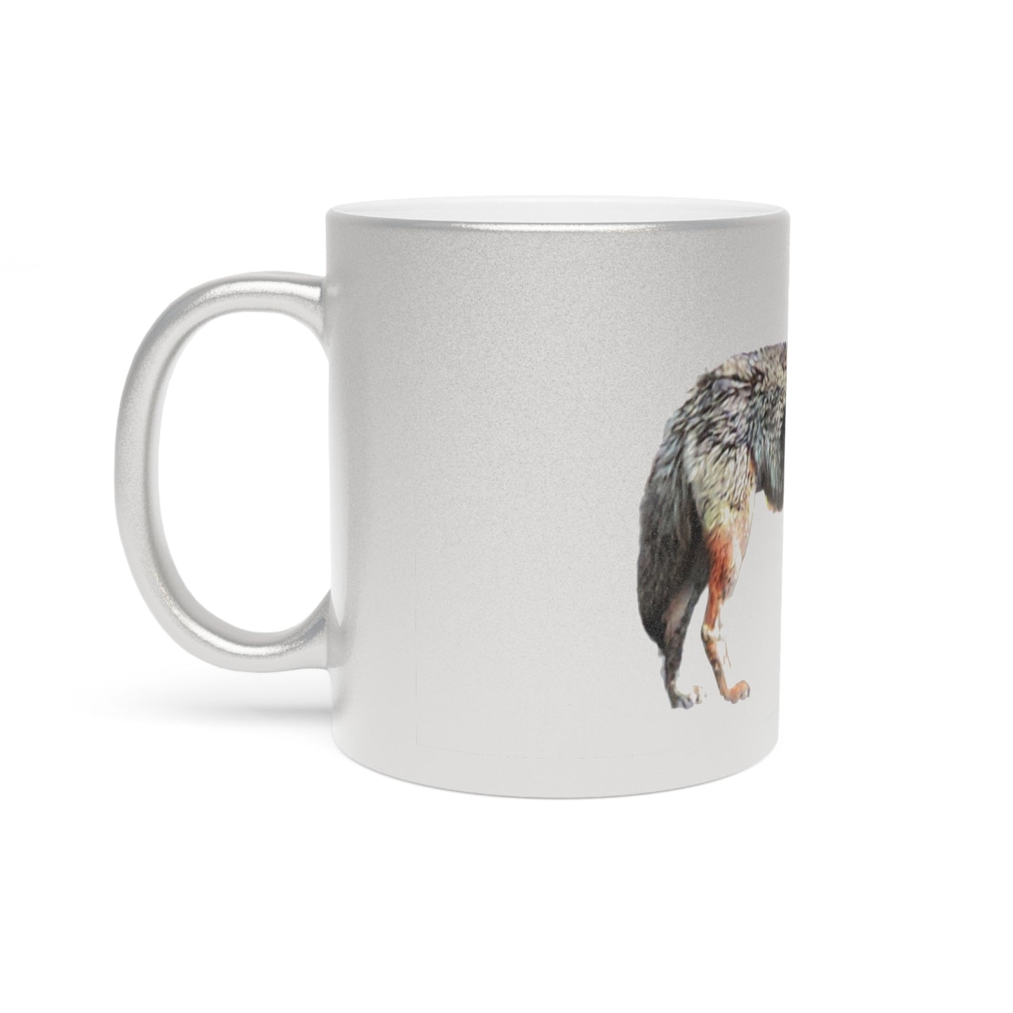 Metallic Mug (Silver\Gold) ... Coyote ... "Yosemite Valley: Circa May23 ... KPH Base Photo" ... Original Works ...