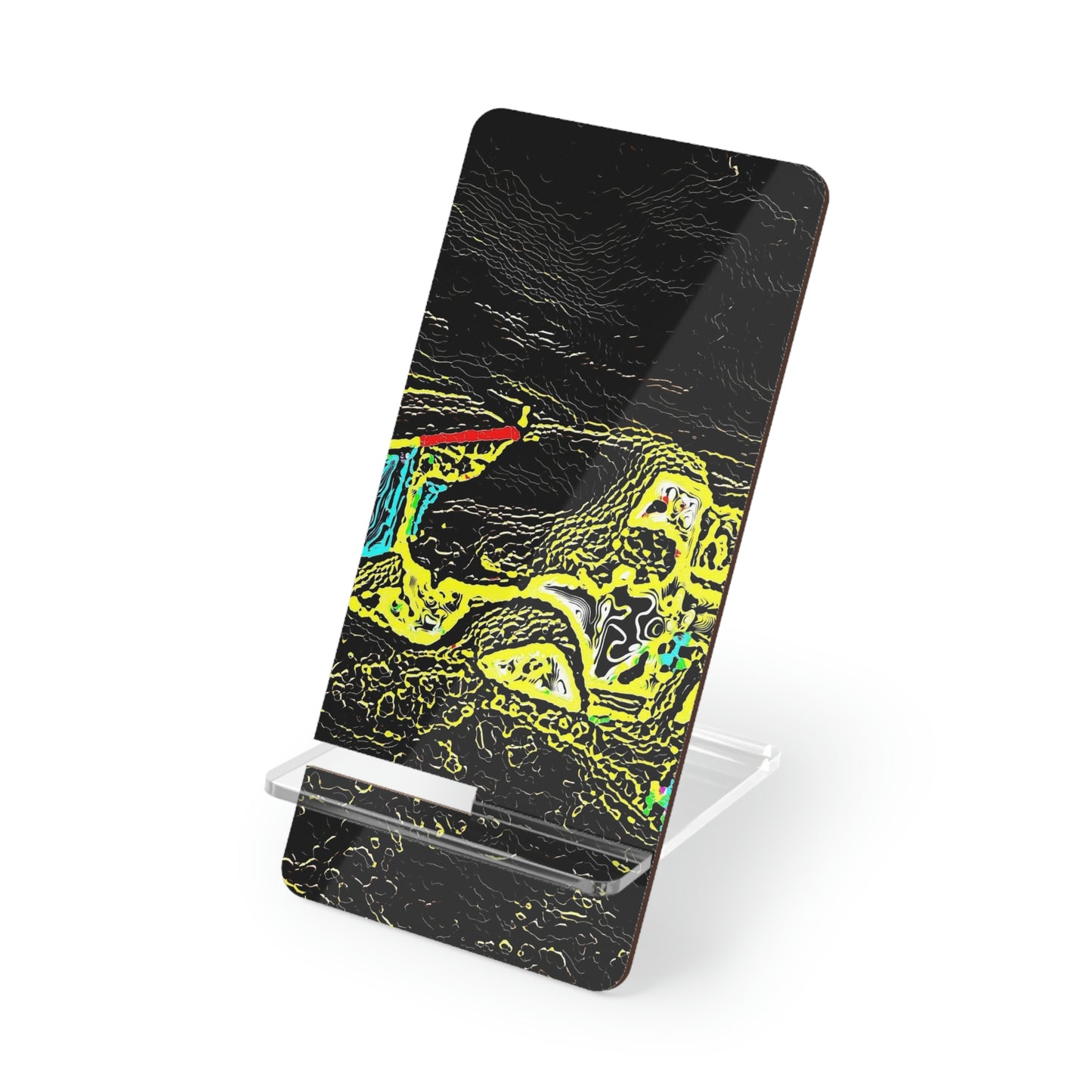 Mobile Display Stand for Smartphones ... "Snow Vehicle In Snow Storm At-Rest" ... Circa 12Mar23 ... Central Idaho ... 18-Hours Rendering Time: Original Works ...