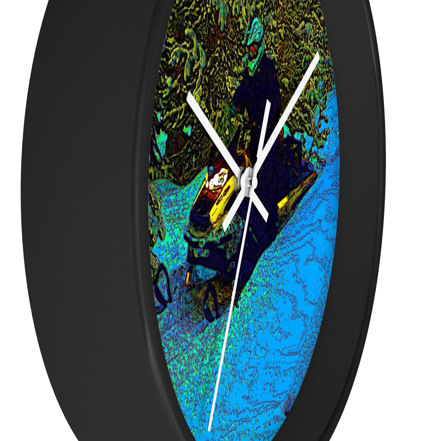 Wall clock ... Yep ... "Another Day ... Riding Through The Wilderness ... " ... February 2023 ... Original Works ...