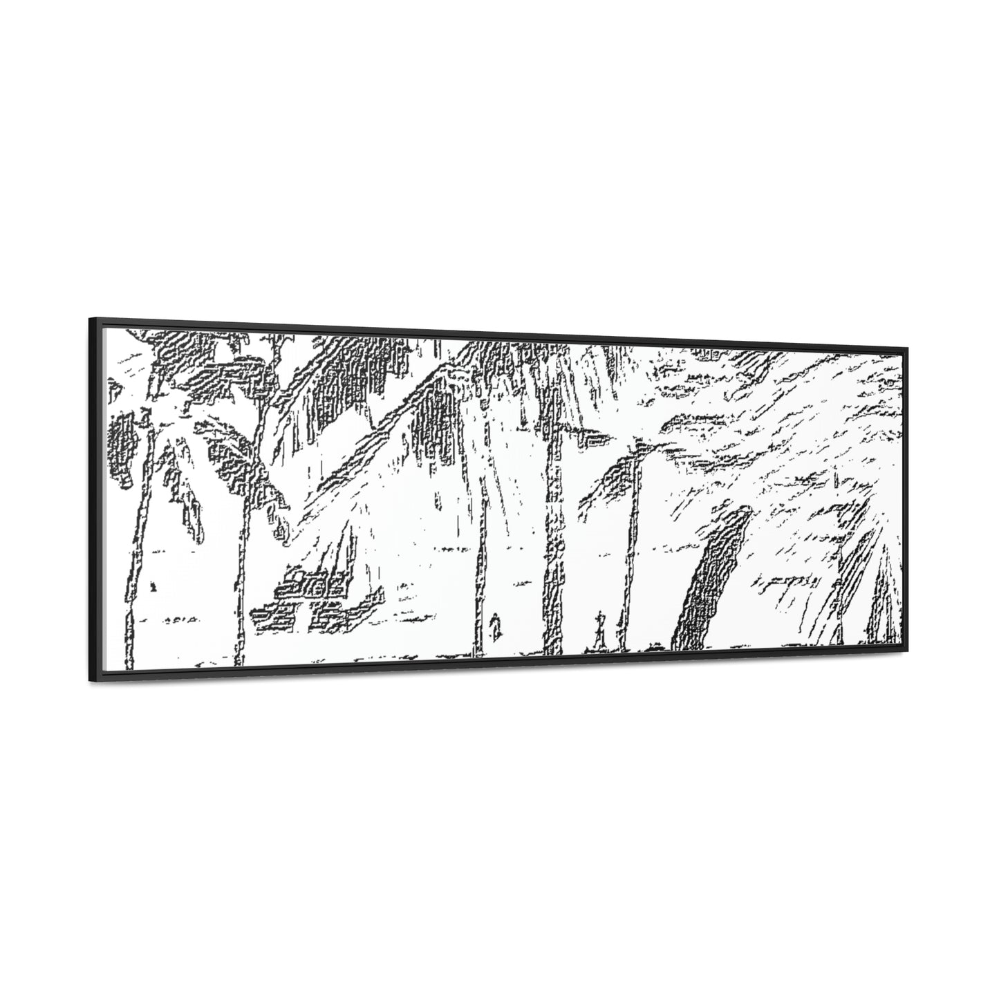 Gallery Canvas Wraps, Horizontal Frame ... "The Royal Hawai'ian: Waikiki Beach_Beach" ... Honolulu, HI ... Ocotber 2014 (Halloween) ... Original Works ...