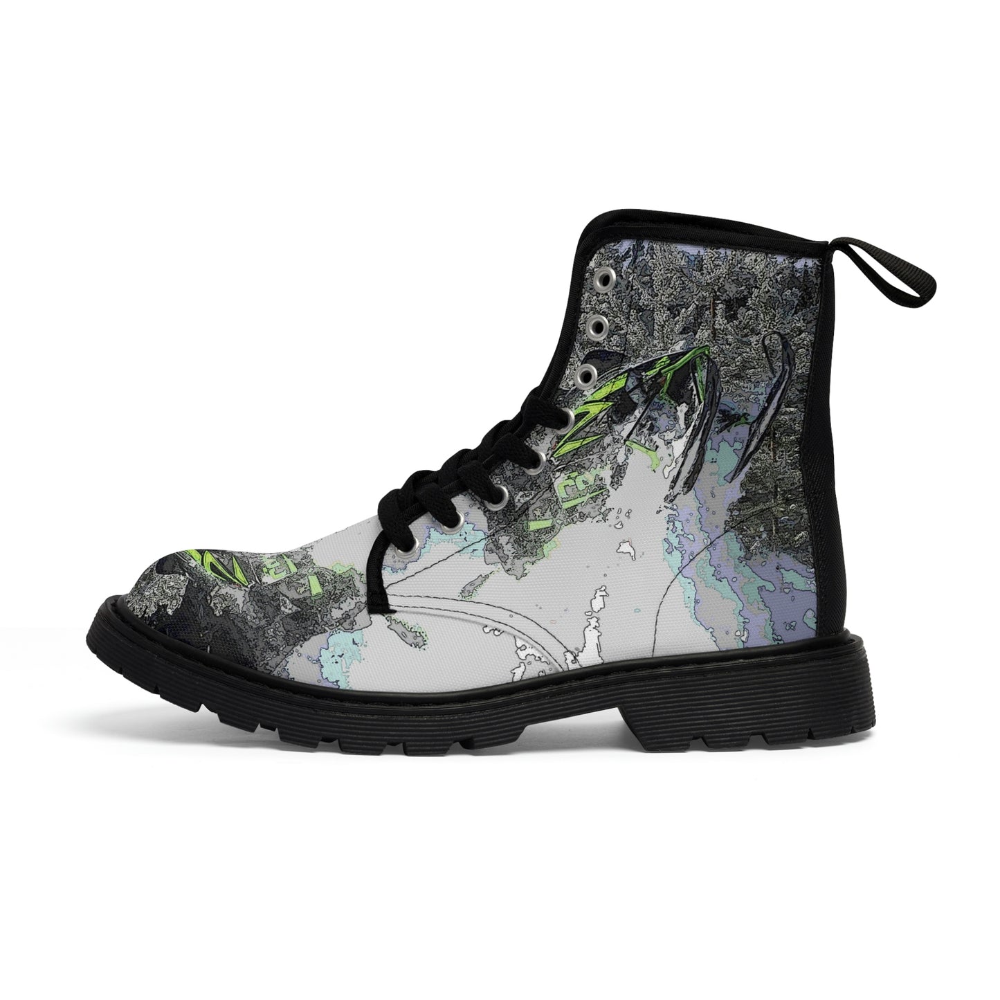 Men's Canvas Boots ... Come Fly With The Professionals ... CIP-Airways ... 'Getting-Er-Done' ... Original Works ... December 2022 ...