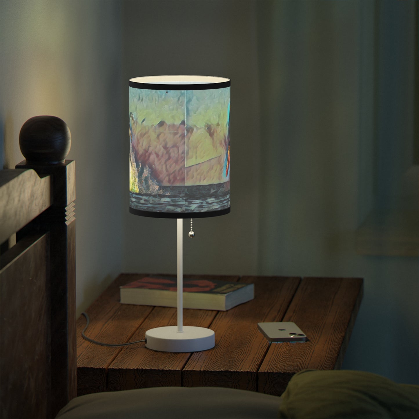 Lamp on a Stand, US|CA plug ... An Extraordinary Humpback Breach ... 'With Explosive Energy' ... Family Archives (KPH) ... Circa: 21st Century. Maui, HI ... Original Works ...
