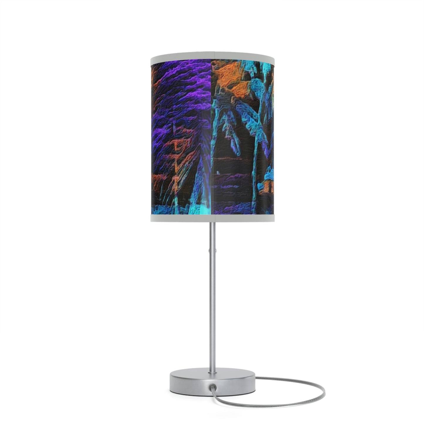 Lamp on a Stand, US|CA plug ... "The Royal Hawai'ian: Waikiki Beach_Beach" ... Honolulu, HI ... Ocotber 2014 (Halloween) ... Original Works ...