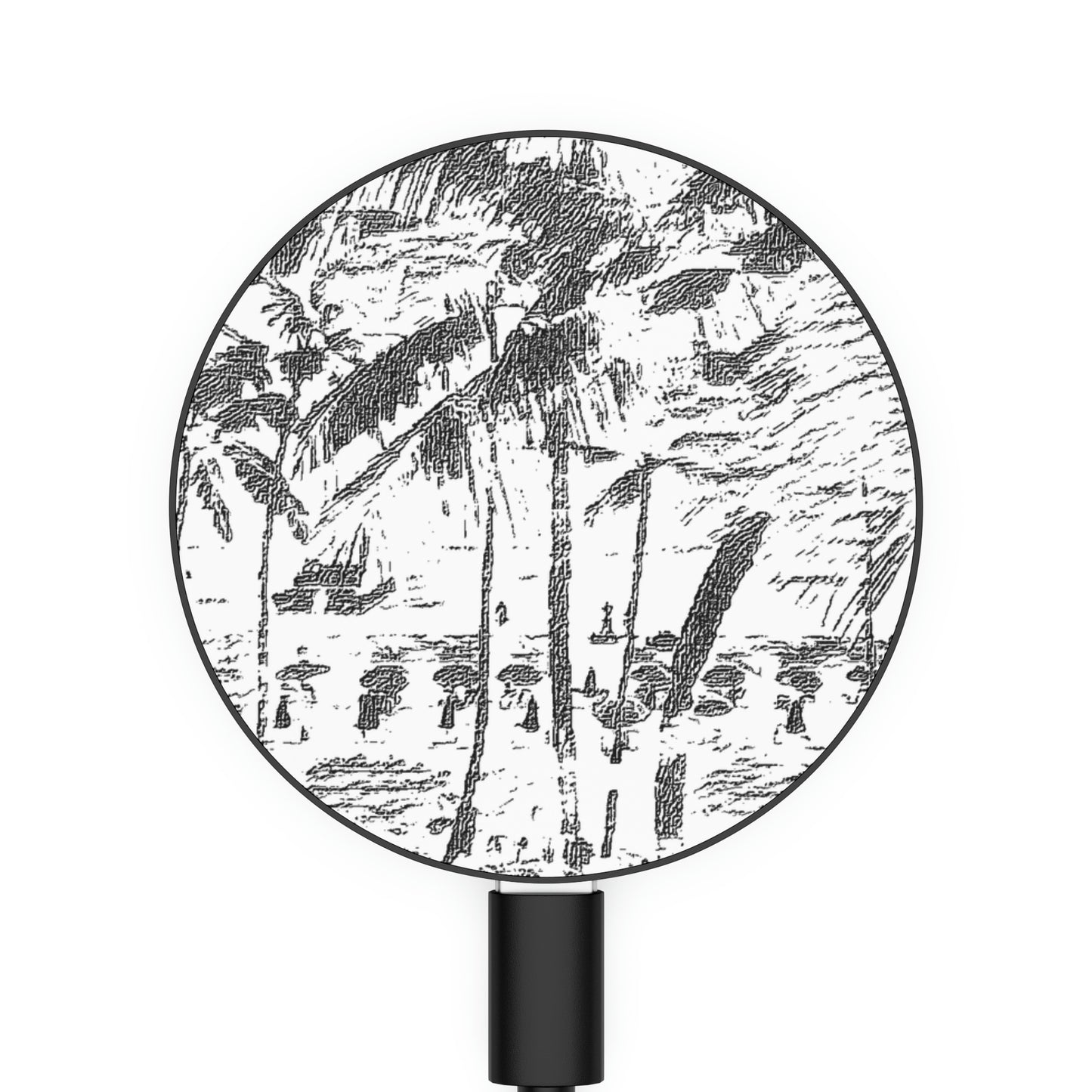 Magnetic Induction Charger ... "The Royal Hawai'ian: Waikiki Beach_Beach" ... Honolulu, HI ... October 2014 (Halloween) ... Original Works ...
