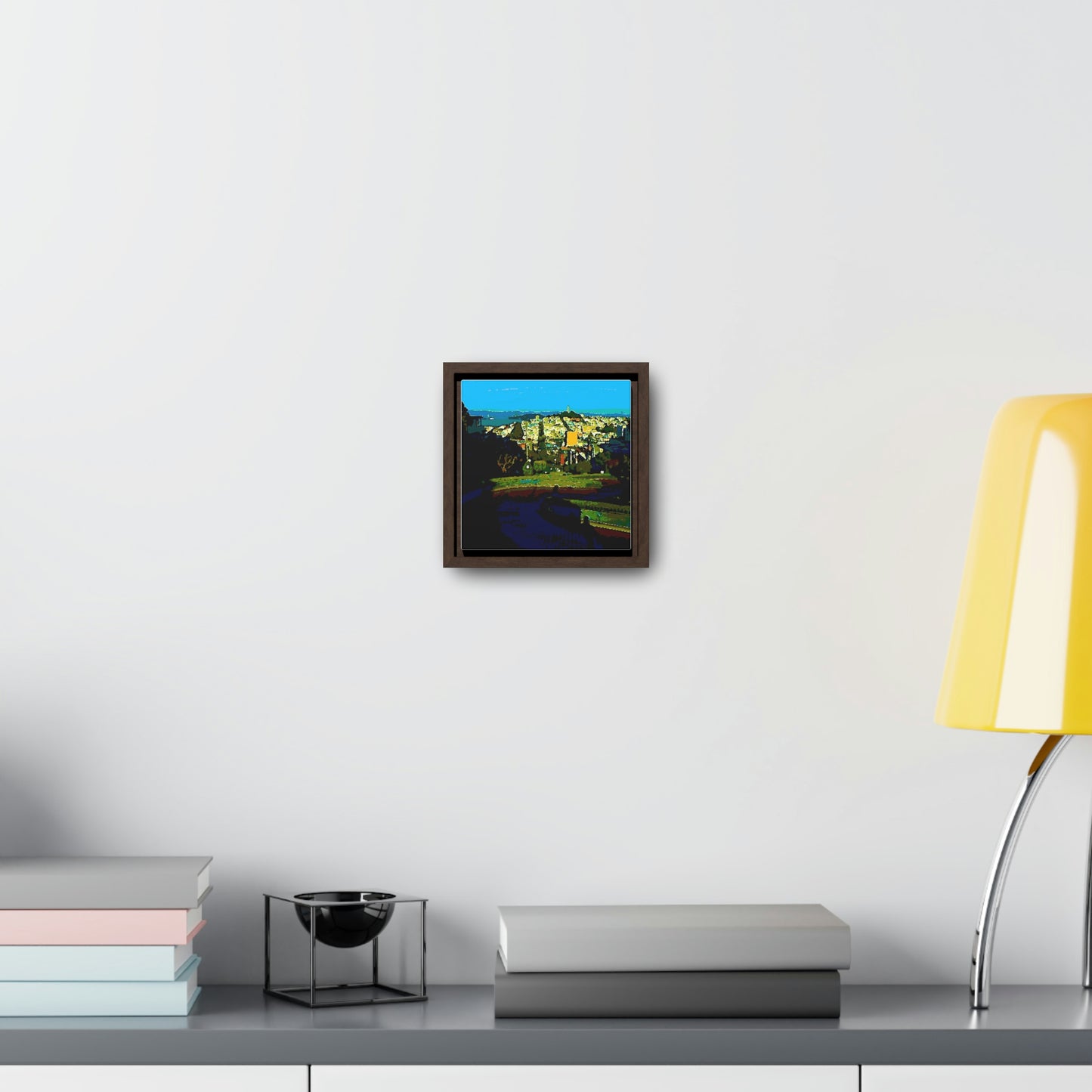 Gallery Canvas Wraps, Square Frame ...  "Lombard Street San Francisco, CA, USA" ... Family Archives 1970's ... Original Works ...