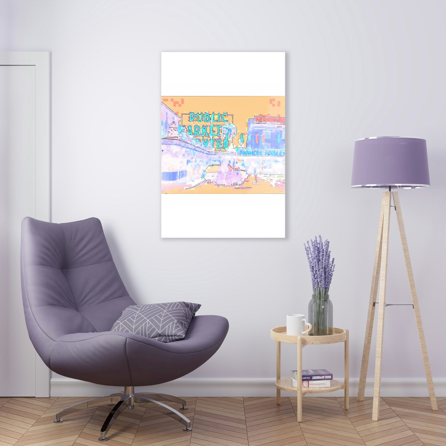 Acrylic Prints ... "Seattle's PPM: Pike-Place-Market" ... I Remember That Day ... The Photo Shoot ... 'It Was Snowing' ... Original Works ...