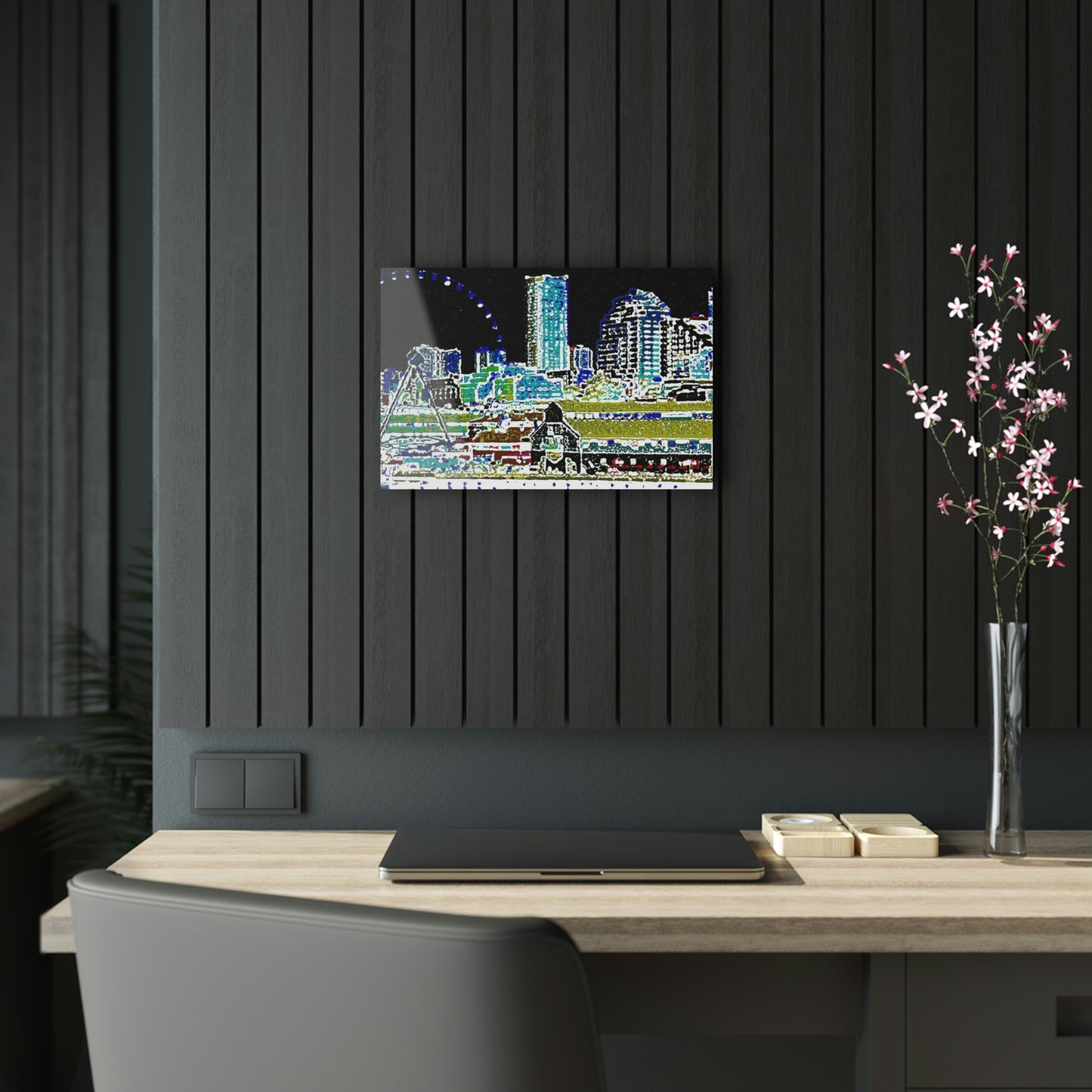 Acrylic Prints ... That Classic Wheel ... 'Seattle's Wheel' ... & An Old Classic Waterside Vendors ...  'Family Archives' ... Original Works ...