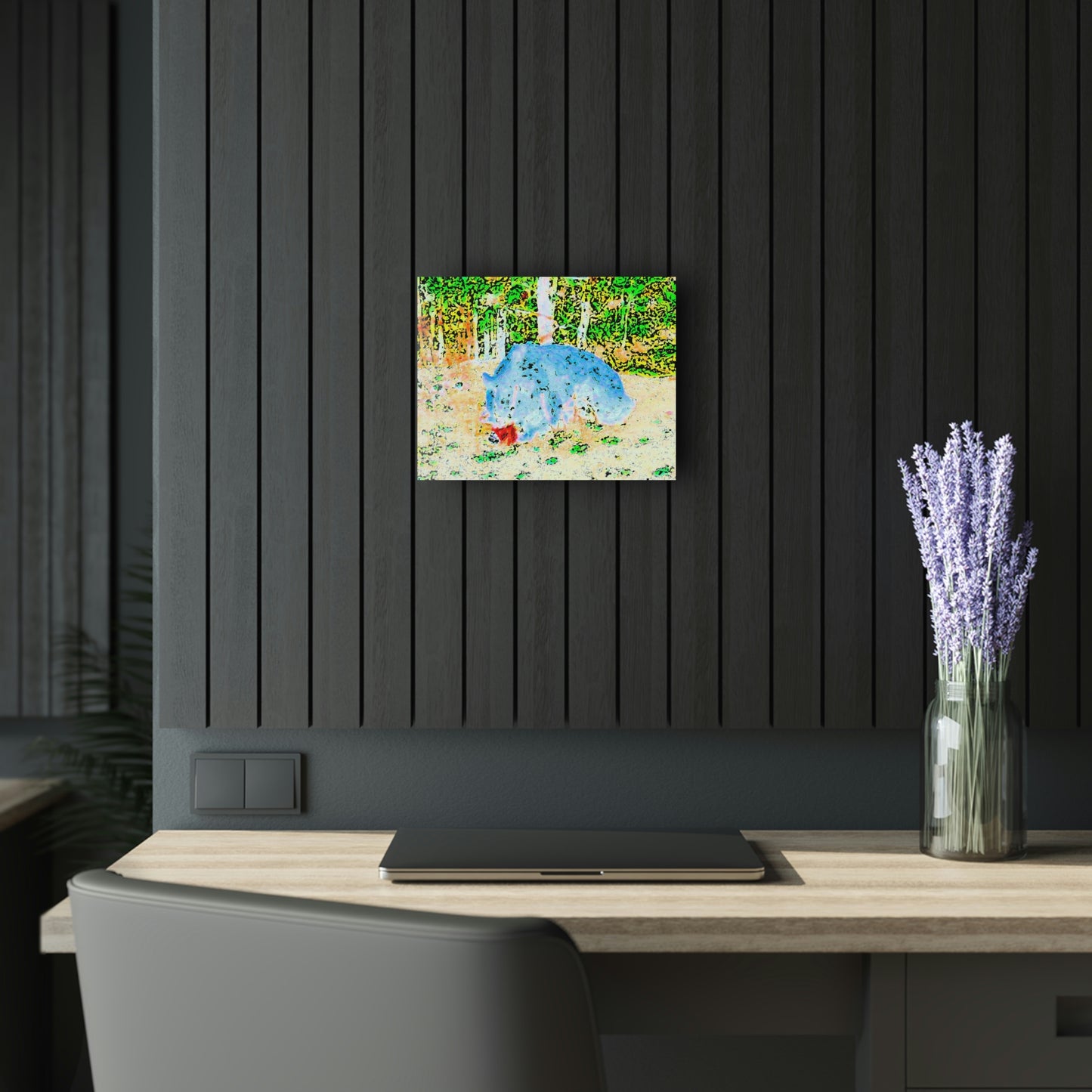 Acrylic Prints (French Cleat Hanging) ... RCY: "Rhett Creek Yogi ... '500 Lbs Of Autumn Season Hunger' ..."  ... September 2022 ... Central Idaho ... Original Works ...