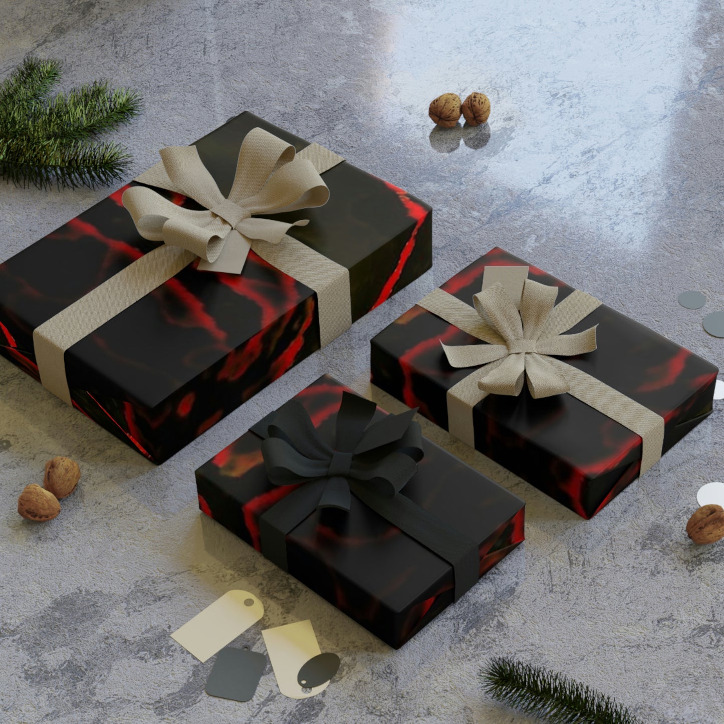 Gift Wrapping Paper Rolls, 1pc ...  "No.9 Fishermen's Grotto - Fishermen's Wharf, SF, California" ... Family Archives: 1970's ... Original Works ...