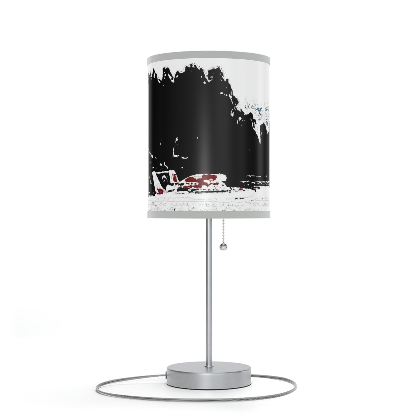 Lamp on a Stand, US|CA plug ... Seattle Columbia Cup On Lake Washington ... "Dave Wilcox Heads For The Win" ... Associate Gift-Photo ... Original Works ...