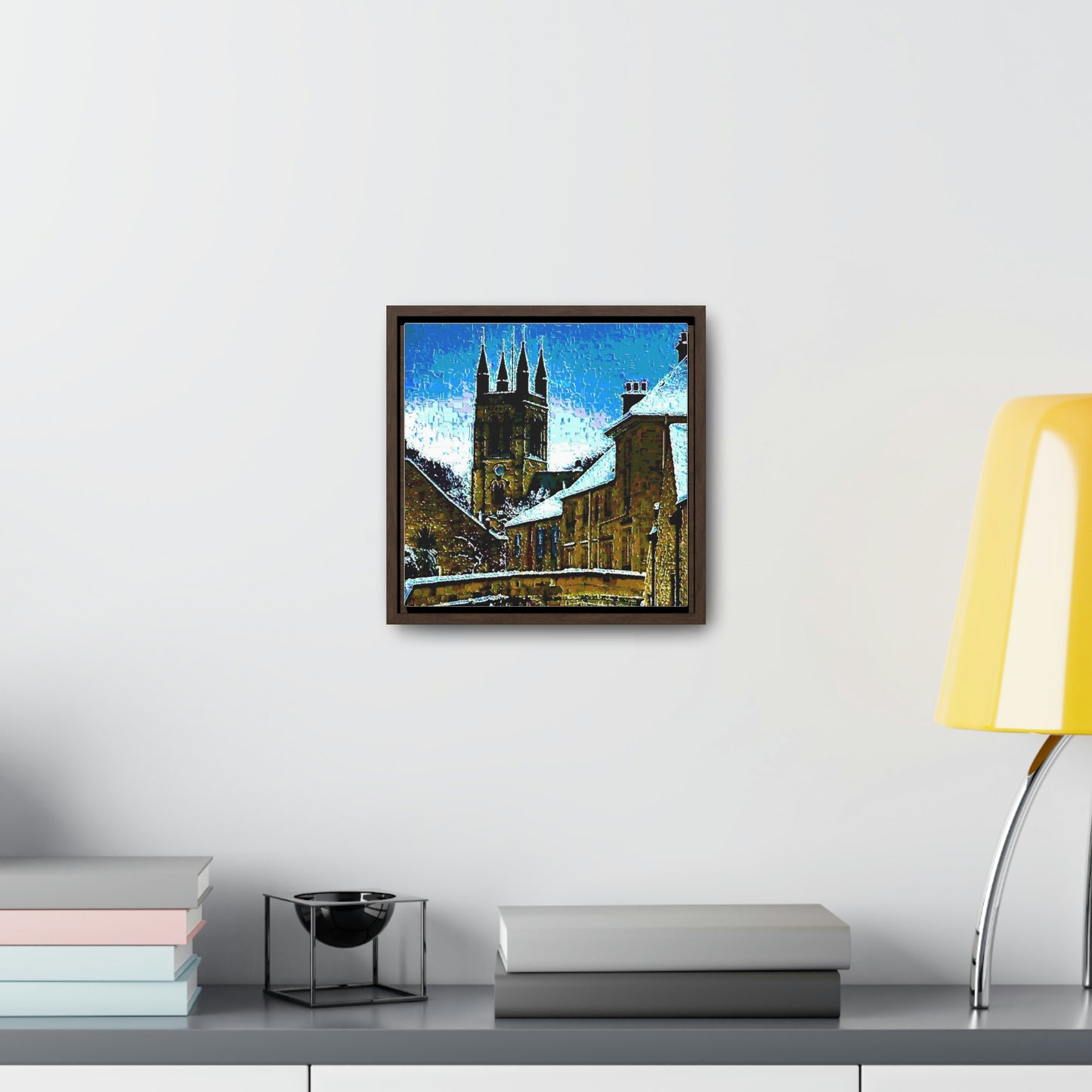 Gallery Canvas Wraps, Square Frame ... Walikng The Streets & Alleys ... 'Strolling The Canals ... '  ... Original Works  ...