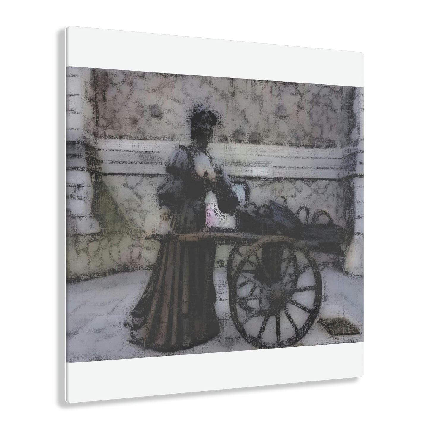 Acrylic Prints ... Dublin's "Molly Malone Along Grafton Street" ... Cryin' Cockels & Muscles Alive-Alive-Oh ... Circa 2003 ... Original Works ...