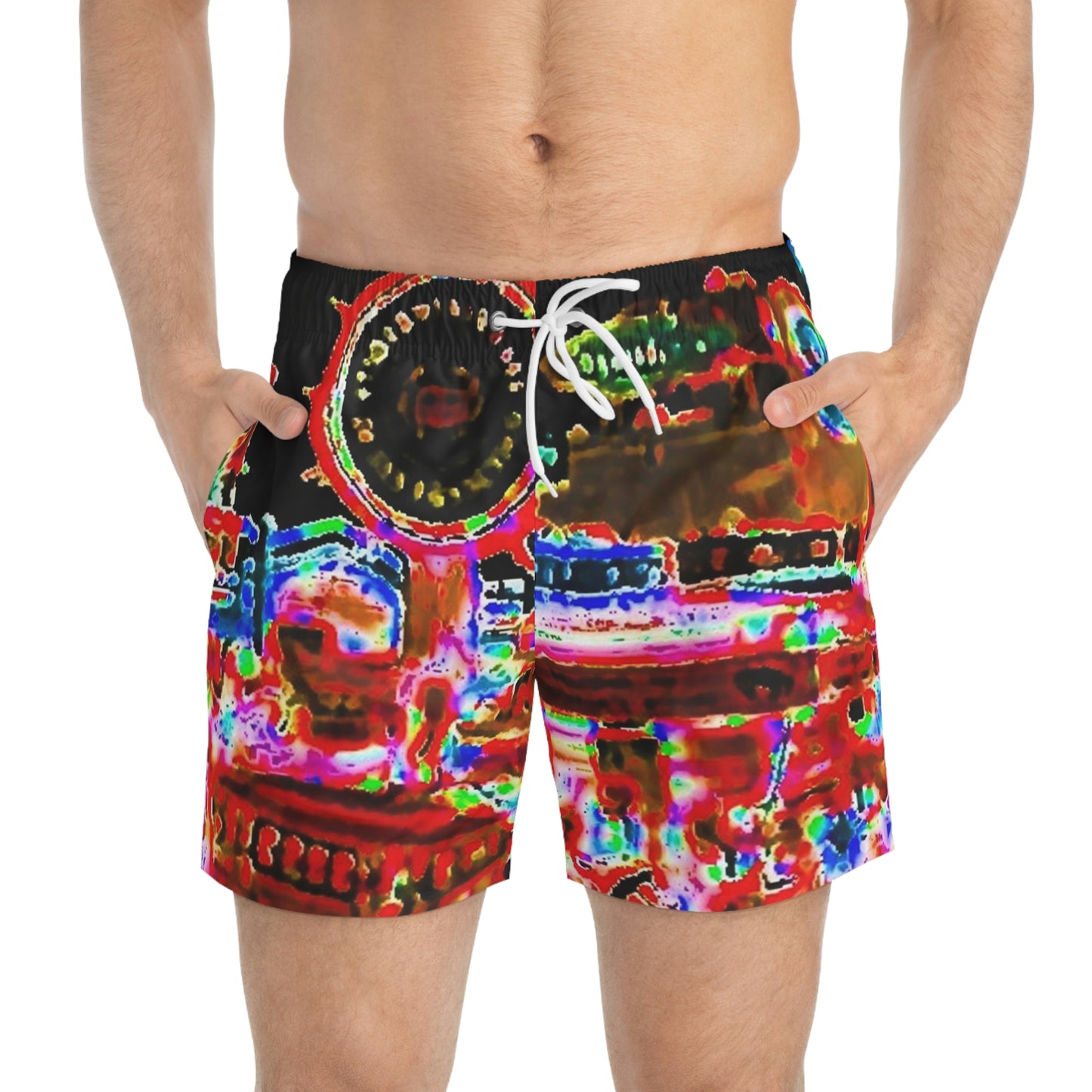 Swim Trunks ... "No.9 Fishermen's Grotto - Fishermen's Wharf, SF, California" ... Family Archives: 1970's ... Original Works ...