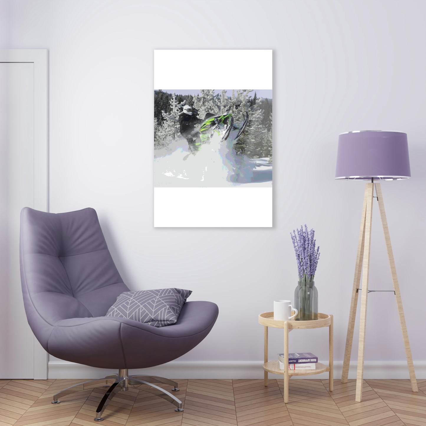 Acrylic Prints ... "No Time 'Like-Air-Time' ..." ... A True Master At His Craft ... December 2022, Rhett Creek, Idaho ... Original Works ...