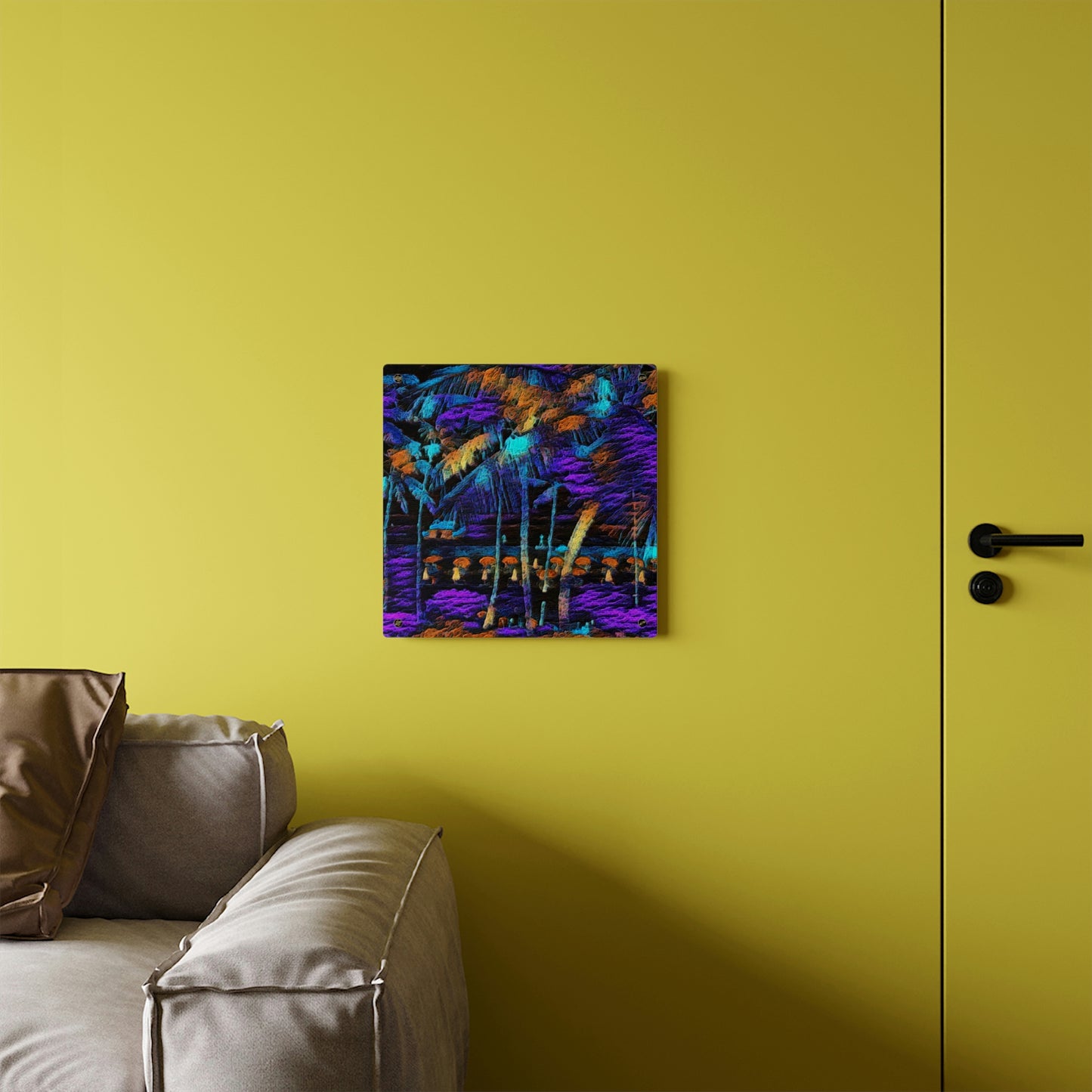 Acrylic Wall Art Panels ... "The Royal Hawai'ian: Waikiki Beach_Beach" ... Honolulu, HI ... Ocotber 2014 (Halloween) ... Original Works ...