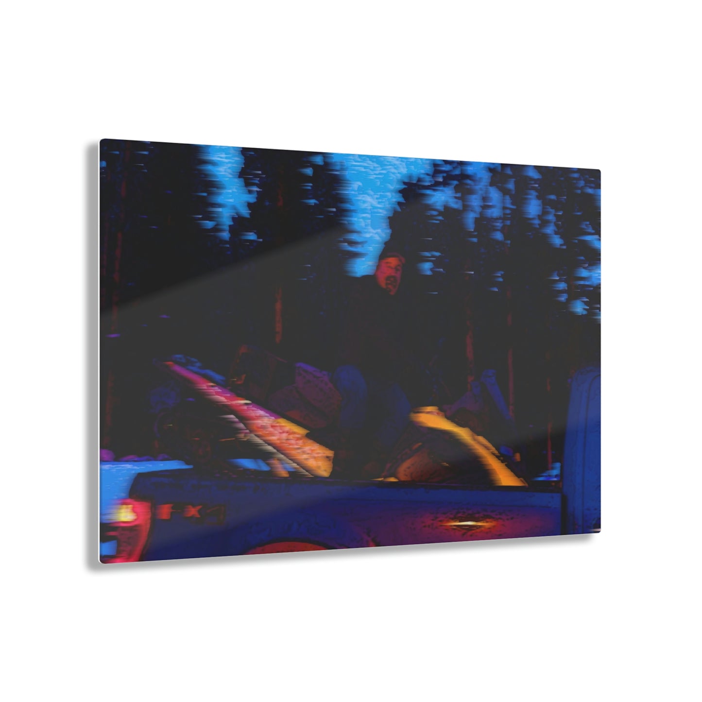 Acrylic Prints ... Two Modes Of Winter Transportation ... "Which One To Drive Next?" ... Choices-Choices-Choices ... Circa 4Jan23 ... Original Works ...