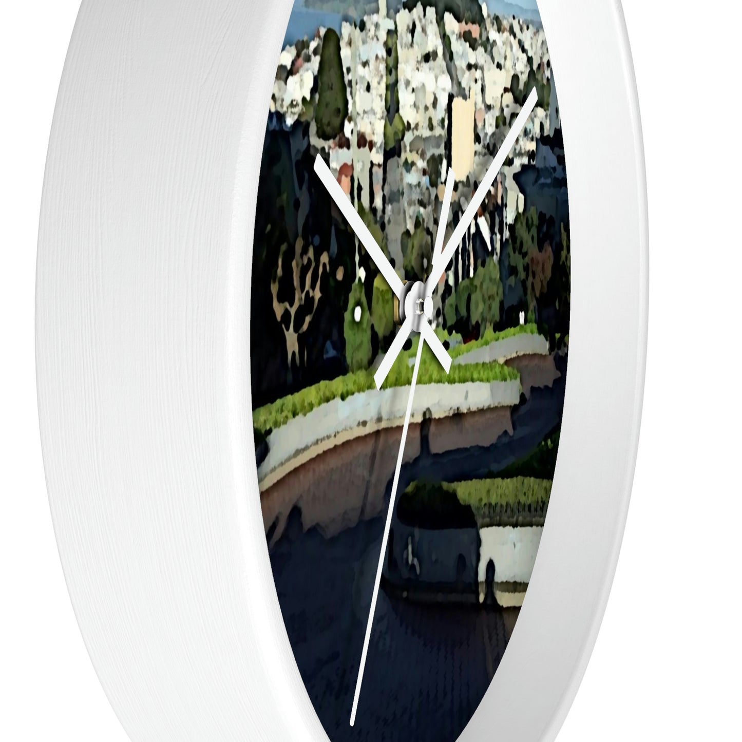 Wall clock ... "Lombard Street San Francisco, CA, USA" ... Family Archives 1970's ... Original Works ...