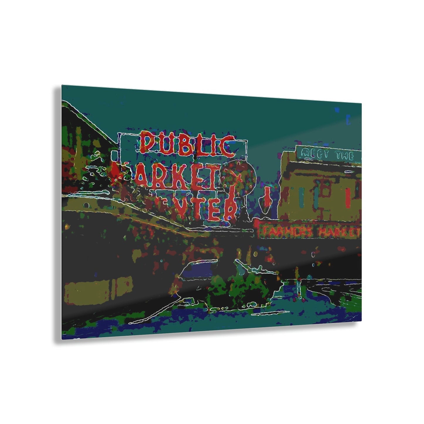 Acrylic Prints ... "Seattle's PPM: Pike-Place-Market" ... I Remember That Day ... The Photo Shoot ... 'It Was Snowing' ... Original Works ...