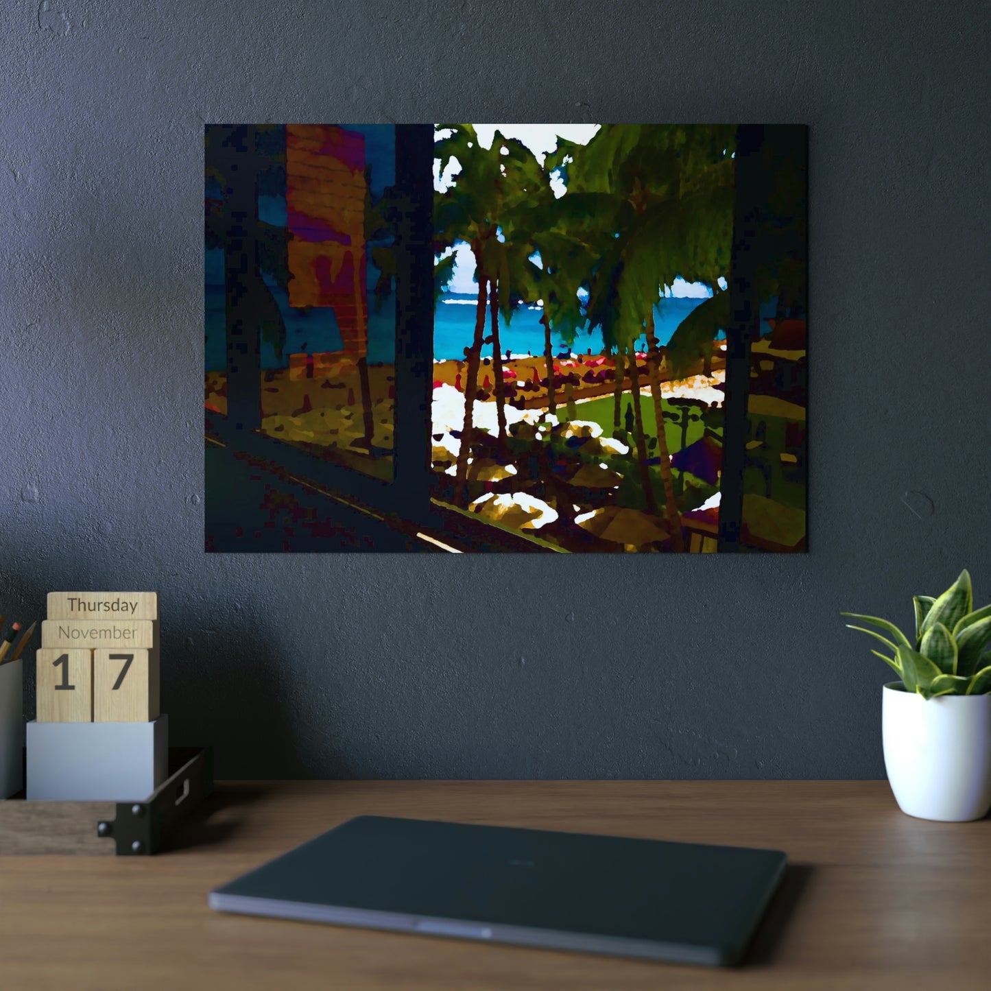 Aluminum Composite Panels ... "A Room With A 'Kingly View' ..." ... The Royal Hawai'ian - The Kings Palace ... Waikiki, HI ... October 2014 ... Original Works ...