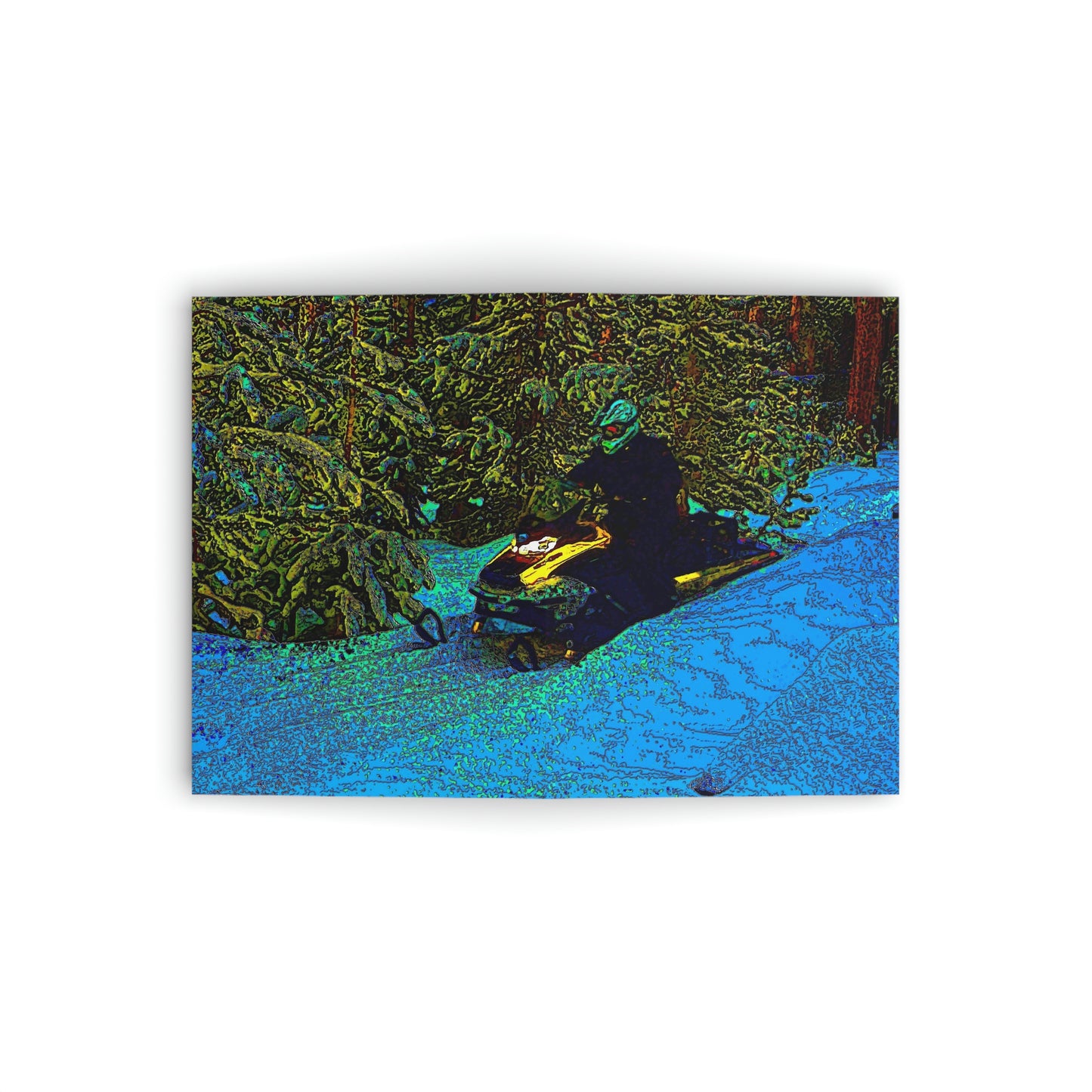 Greeting Cards ... Yep ... "Another Day ... Riding Through The Wilderness ... " ... February 2023 ... Original Works ...