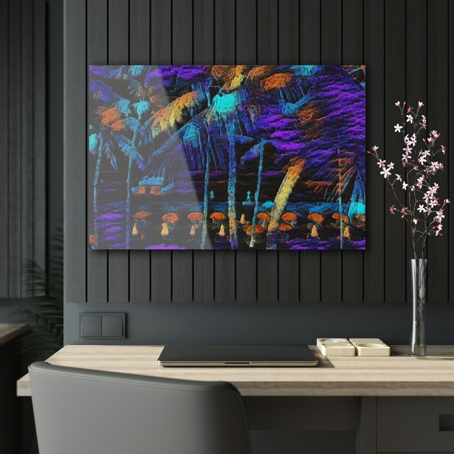 Acrylic Prints ... "The Royal Hawai'ian: Waikiki Beach_Beach" ... Honolulu, HI ... Ocotber 2014 (Halloween) ... Original Works ...