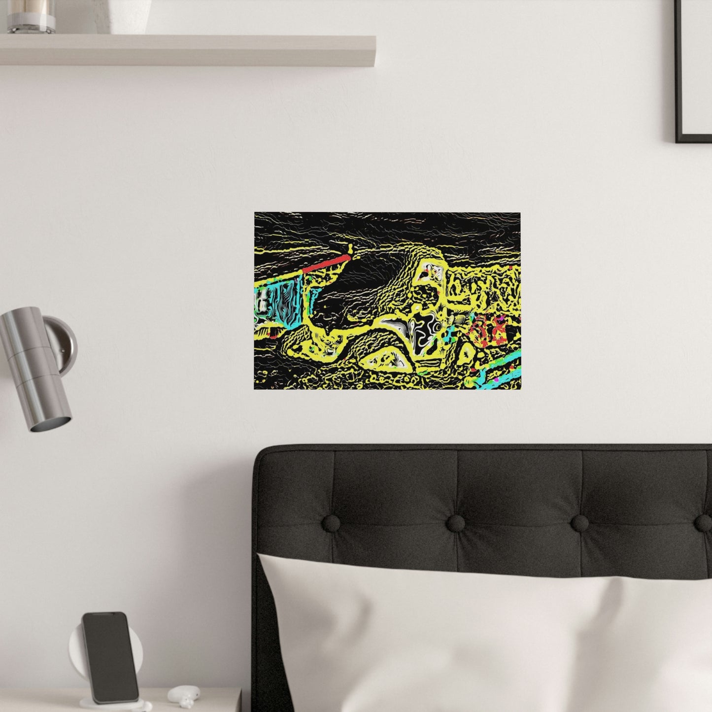 Satin Posters (210gsm) ... "Snow Vehicle In Snow Storm At-Rest" ... Circa 12Mar23 ... Central Idaho ... 18-Hours Rendering Time: Original Works ...