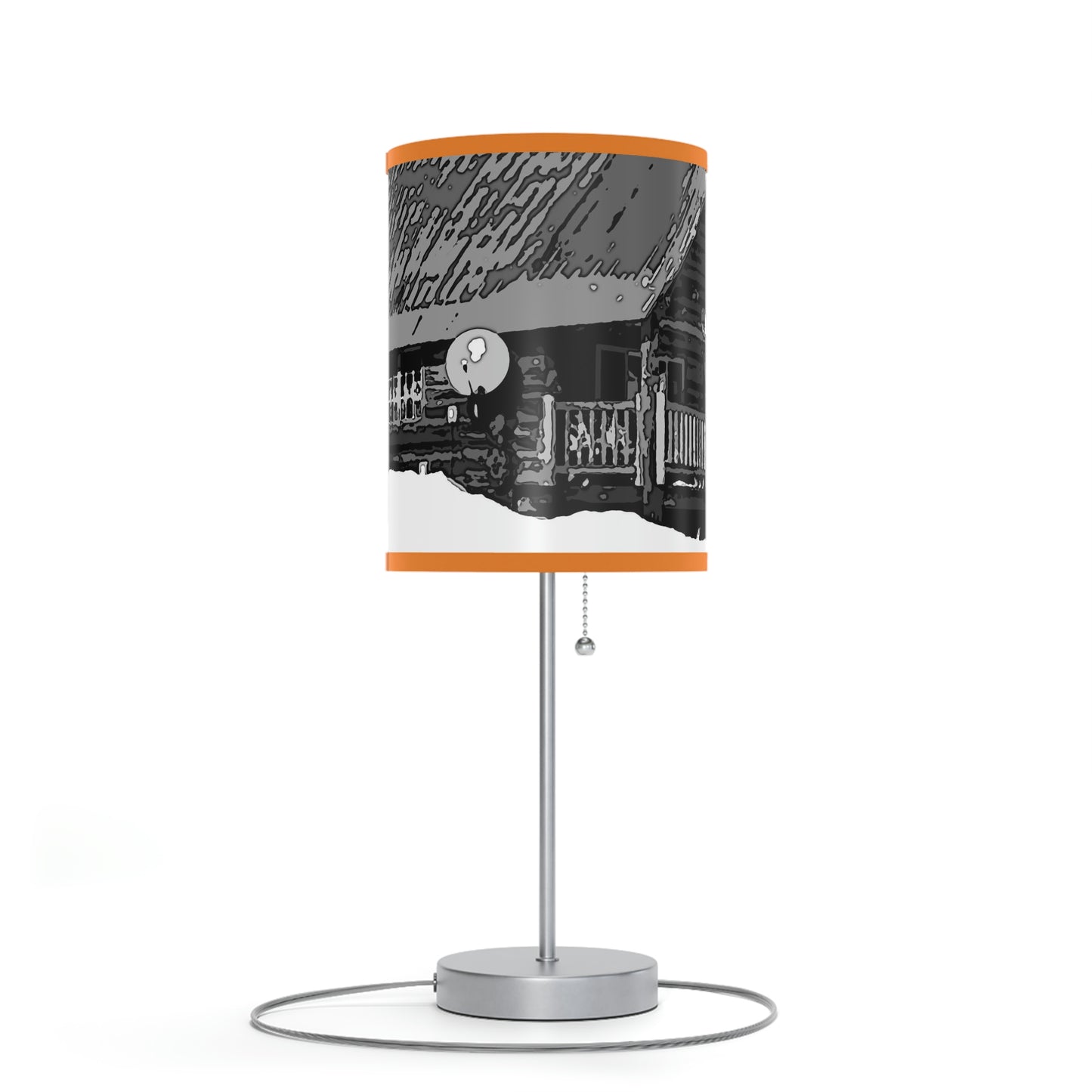 Lamp on a Stand, US|CA plug ... A Beautiful Lodge & Back-Country Outfitter In A Mountain Town ... 'Dixie, Idaho, November 2022' ... Original Works ...
