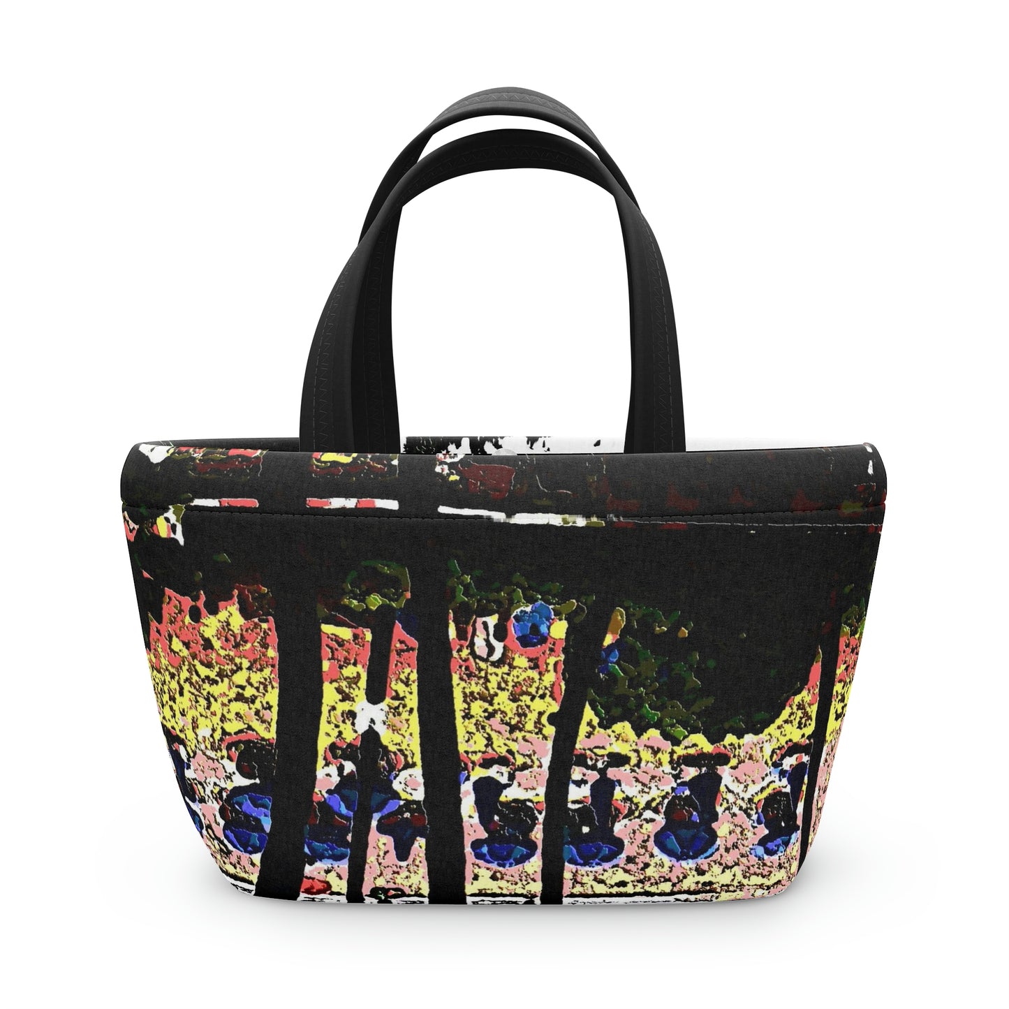 Lunch Bag ... "A Beautiful Beach Amongst The Palms" ... The Outrigger Waikiki, Honolulu, Oahu ... Original Works ...