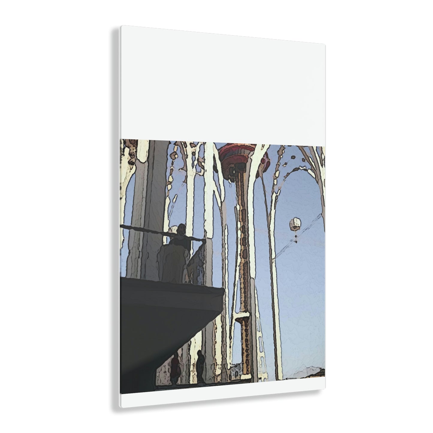 Acrylic Prints ... "Seattle World's Fair ... 1962" ... Space Needle 'Through-The-Arches' ... Family Archives ... Original Works ...