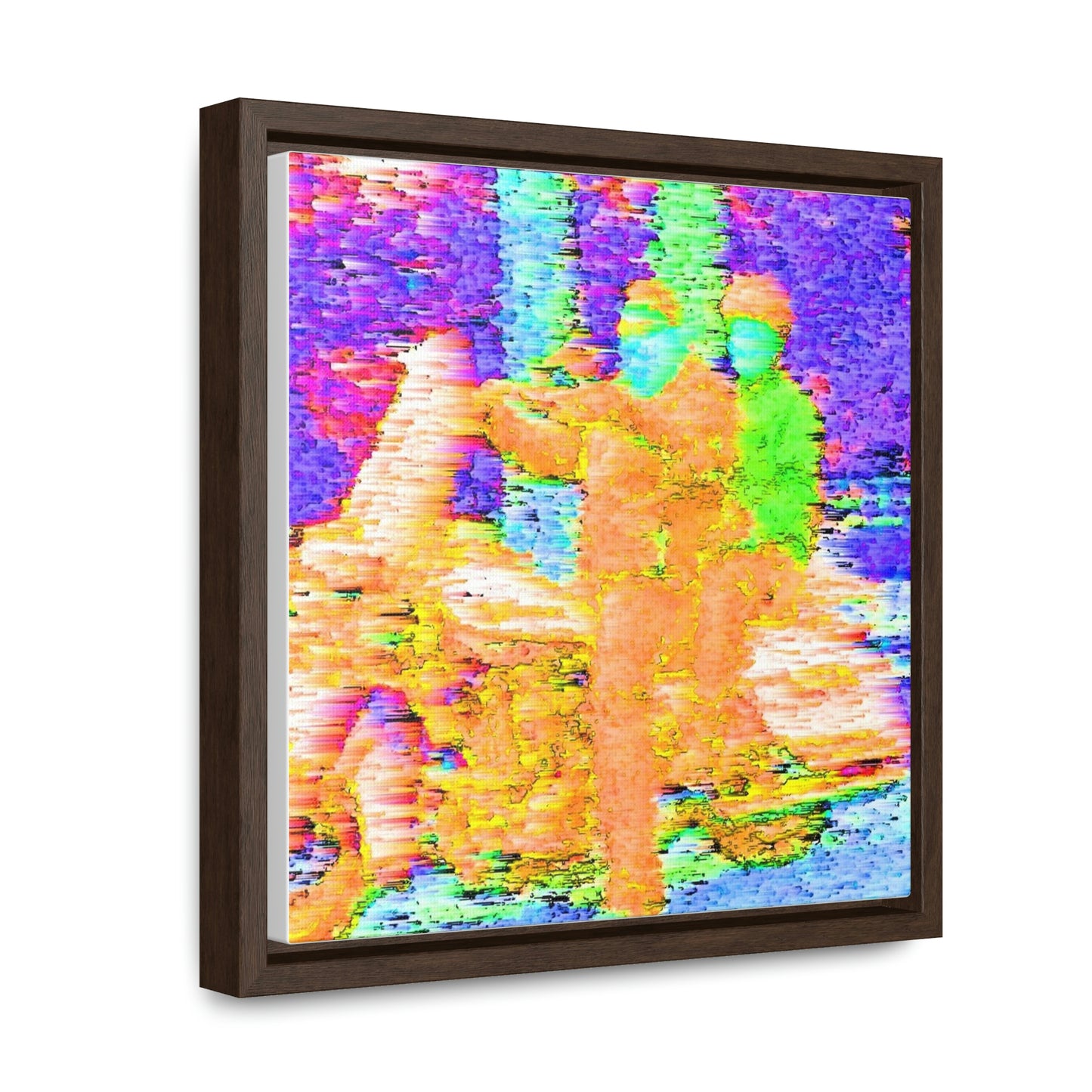 Gallery Canvas Wraps, Square Frame ...  "And 'I' Left His Dead A_s There By The Side-of-The-Road" ... Original Works ... (Grateful Dead: Me-And-My-Uncle)
