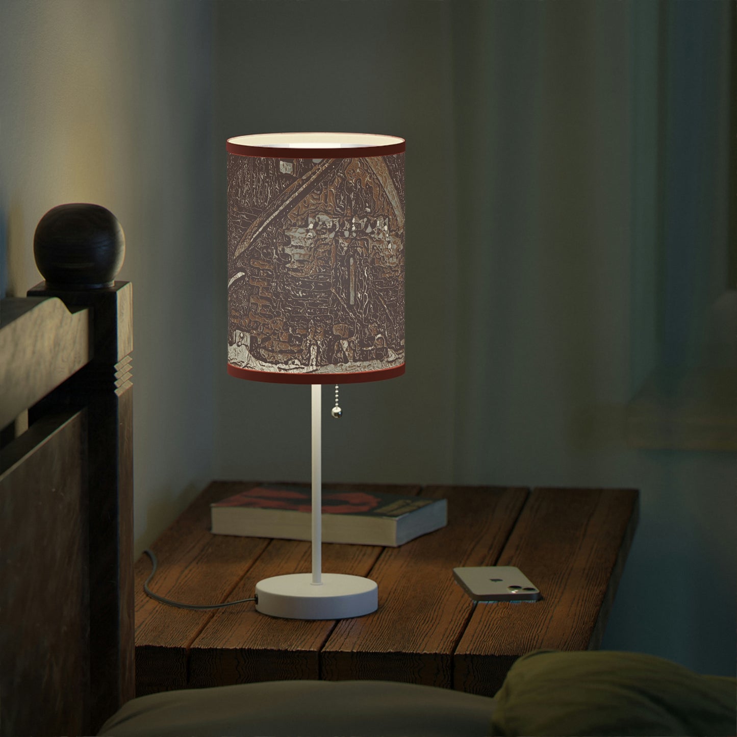 Lamp on a Stand, US|CA plug ... "A Bit Of Illumination For Your Cabin, Trailer, Boat-Yacht, RV, Home, Or Tiny-Home".