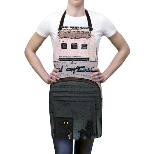 Apron ...  "La Grande Entree" At: 'The Pink Palace' ... The Royal Hawai'ian ... Honolulu, HI ... '27Oct2014' ... Original Works ...