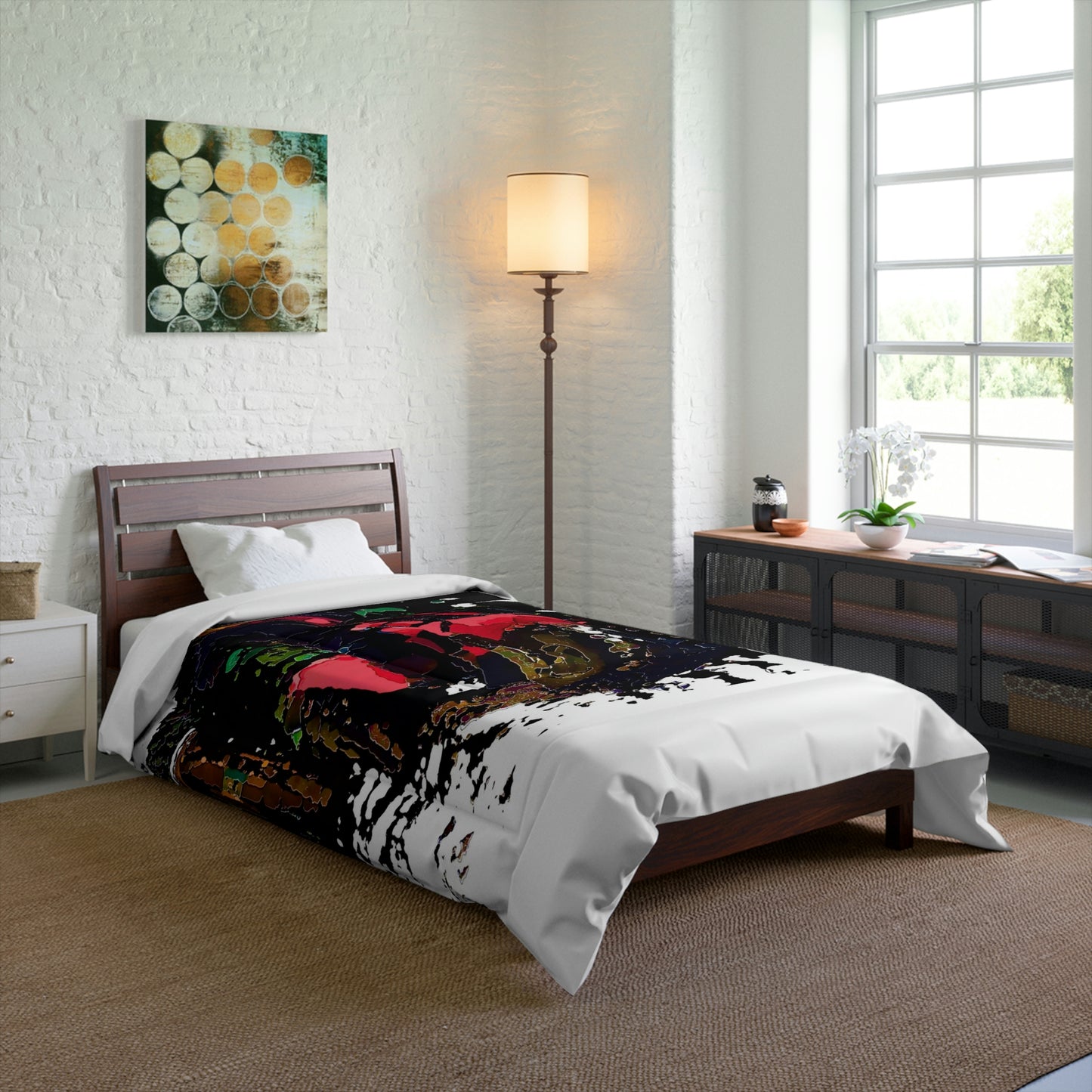 Comforter ... Snow ... Fractals ... Three-Wheeler-Speed ... & "Warmth!" ...