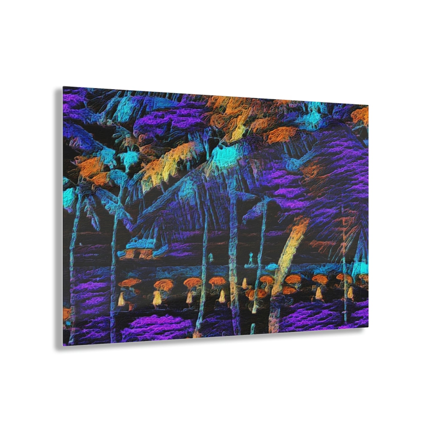 Acrylic Prints ... "The Royal Hawai'ian: Waikiki Beach_Beach" ... Honolulu, HI ... Ocotber 2014 (Halloween) ... Original Works ...