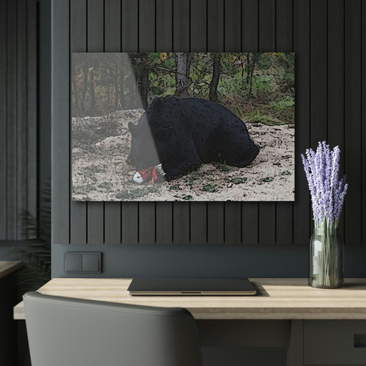 Acrylic Prints (French Cleat Hanging) ... RCY: "Rhett Creek Yogi ... '500 Lbs Of Autumn Season Hunger' ..."  ... September 2022 ... Central Idaho ... Original Works ...