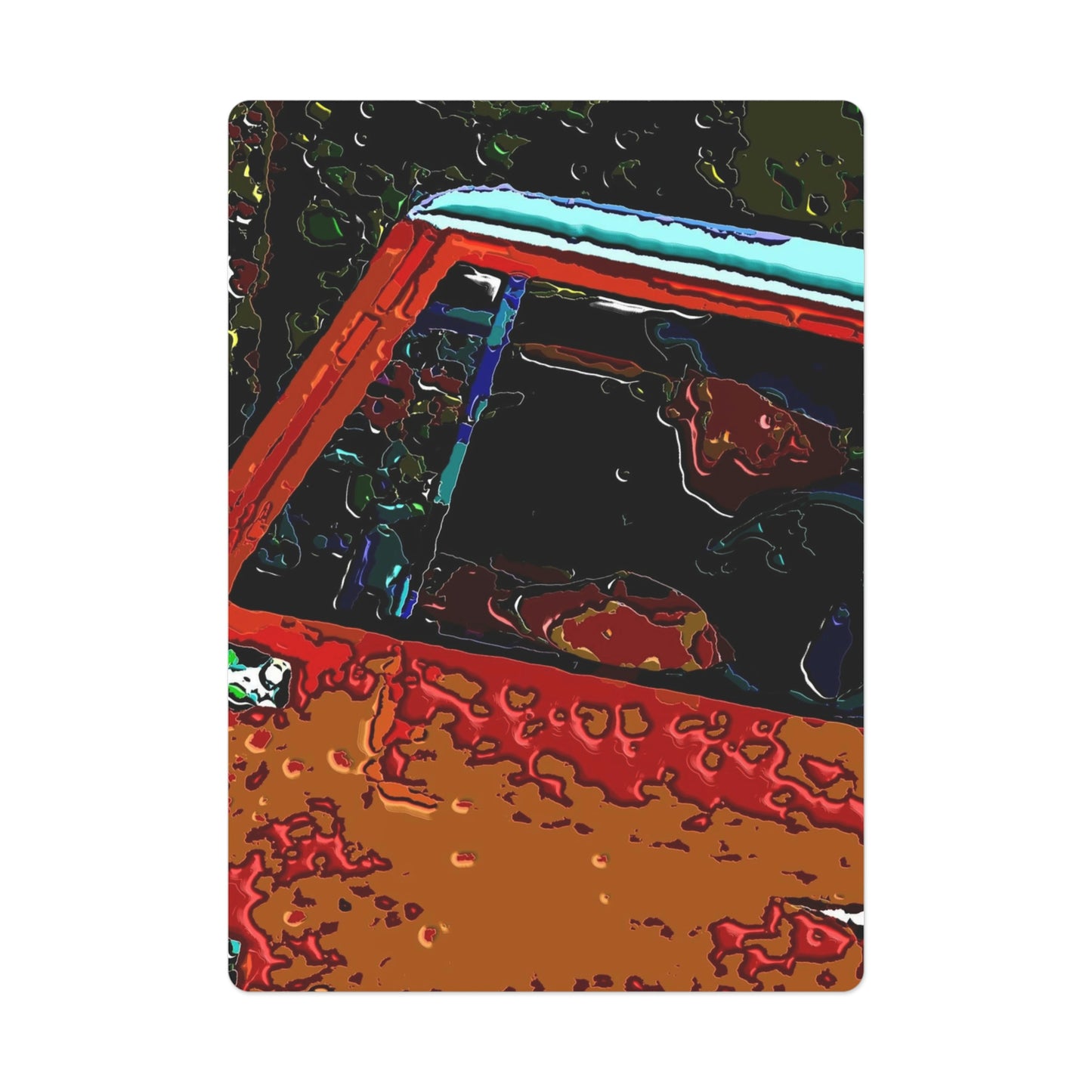 Poker Cards ... How-To-Drive-Idaho's-Mountain_Roads ... "Like A Professional' ... "Truckin' Like The Doo-Dah-Man" ...