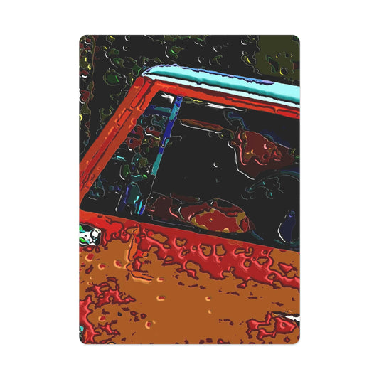 Poker Cards ... How-To-Drive-Idaho's-Mountain_Roads ... "Like A Professional' ... "Truckin' Like The Doo-Dah-Man" ...