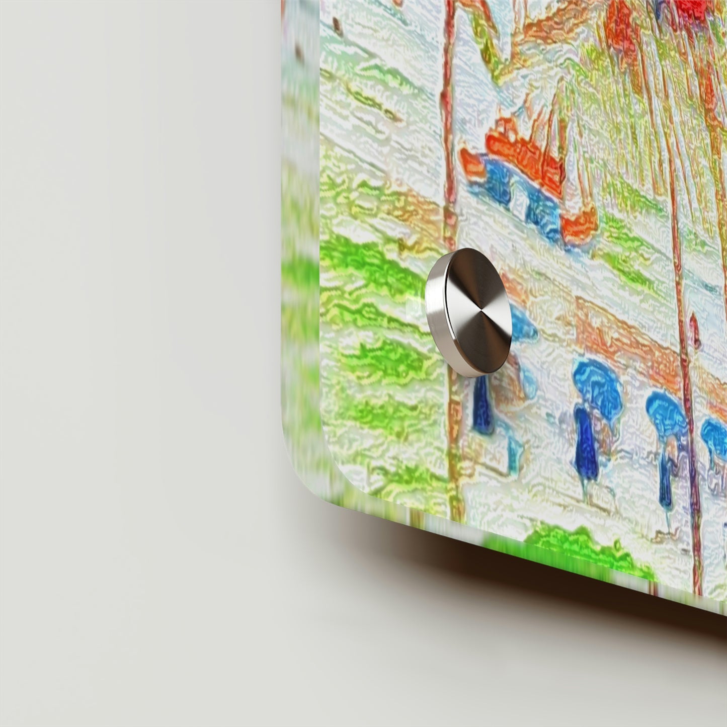 Acrylic Wall Art Panels ... "The Royal Hawai'ian: Waikiki Beach_Beach" ... Honolulu, HI ... Ocotber 2014 (Halloween) ... Original Works ...