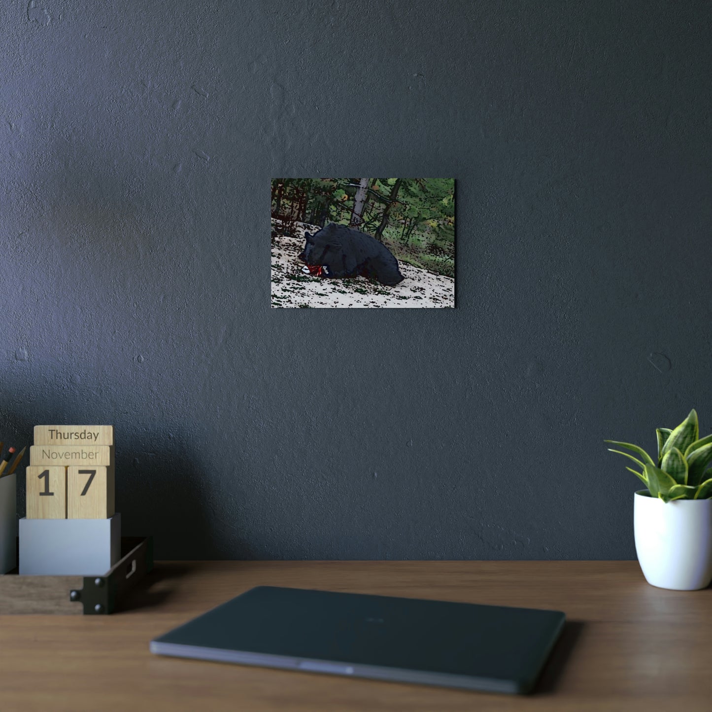 Aluminum Composite Panels ... A Local 'Yogi_4' ... RCY: "Rhett Creek Yogi: 500#'s Of Hungry Black Bear" ... 28-29Sep23 ... Original Works ... Client Project-Folio ...